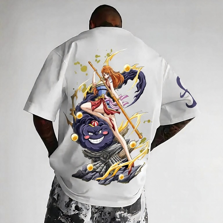 Unisex Anime Inspired Vintage T-Shirt