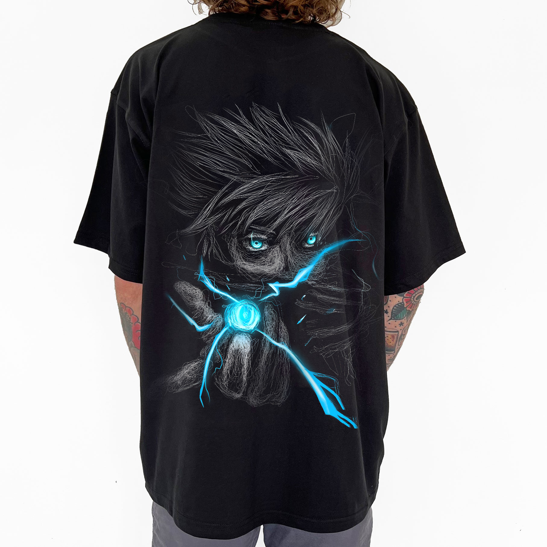 Gojo Satoru Unisex Vintage Tee丨Jujutsu Kaisen-AnimeClothe