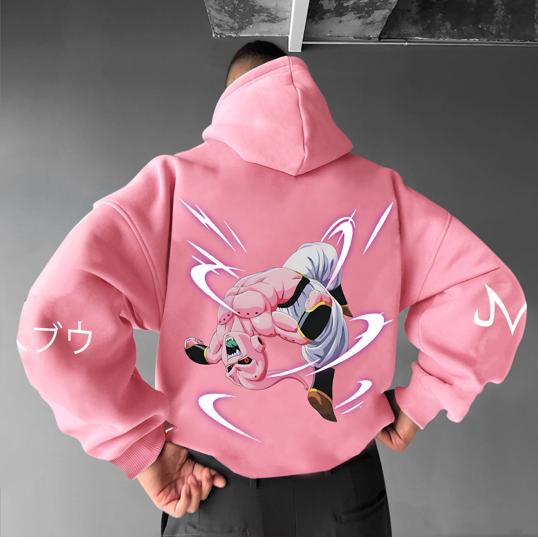 Unisex Anime Graphic Streetwear Vintage Hoodie-AnimeClothe