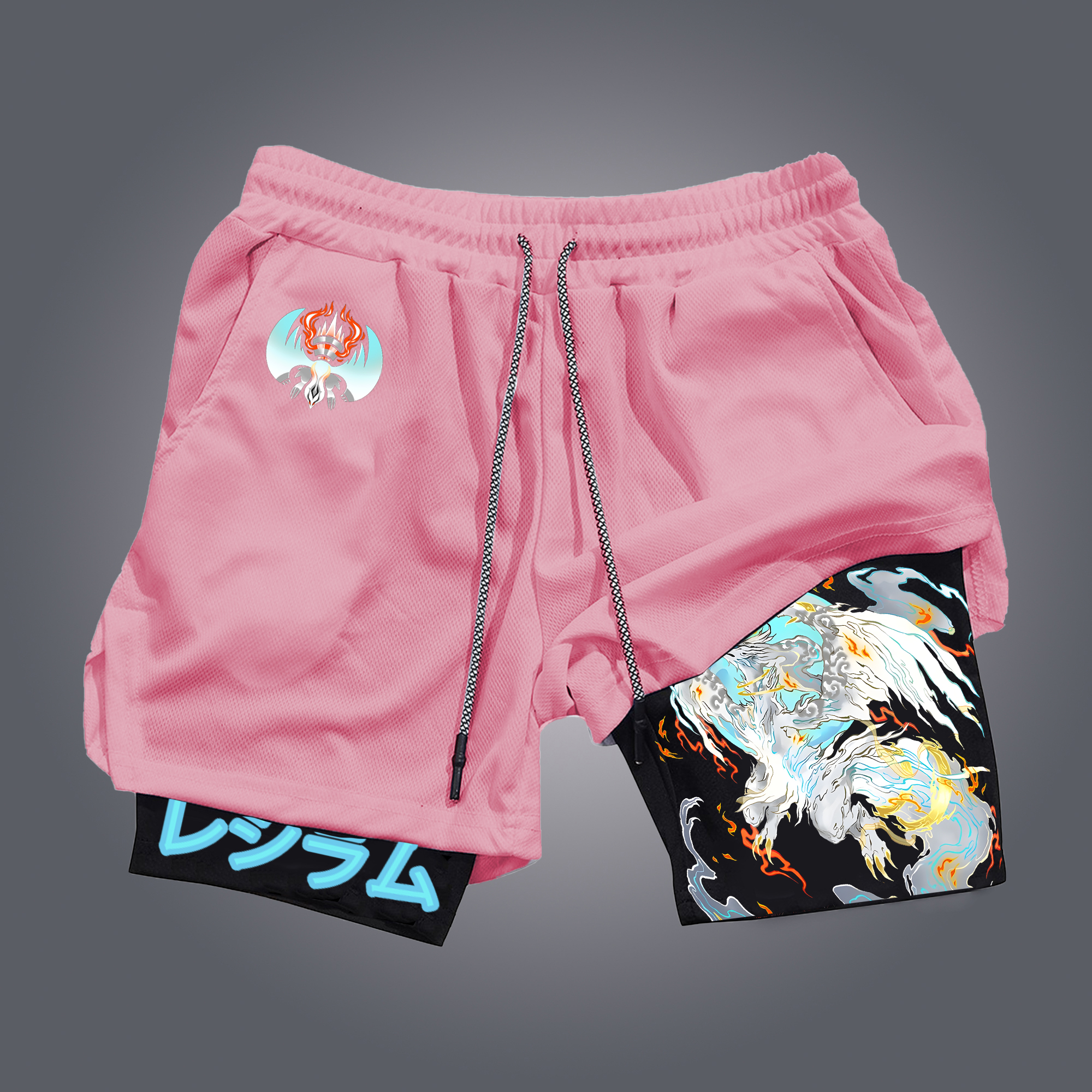 Unisex   Casual Anime Streetwear Shorts-AnimeClothe