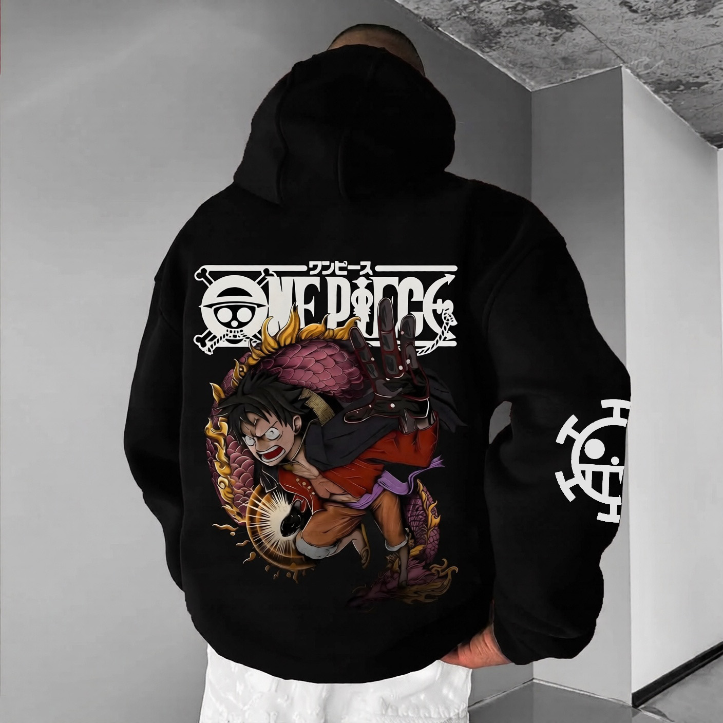 Unisex Anime Graphic Streetwear Vintage Hoodie