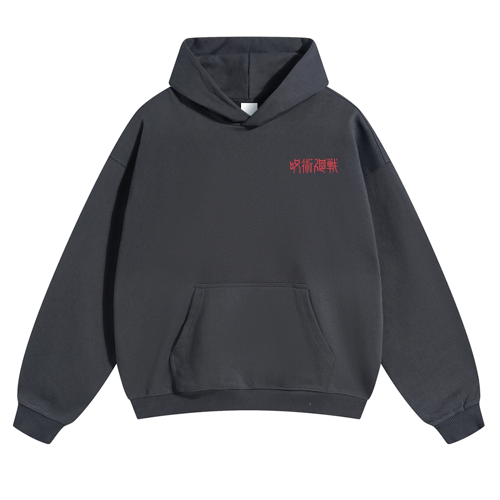 Unisex Casual Anime Print Hoodie-AnimeClothe