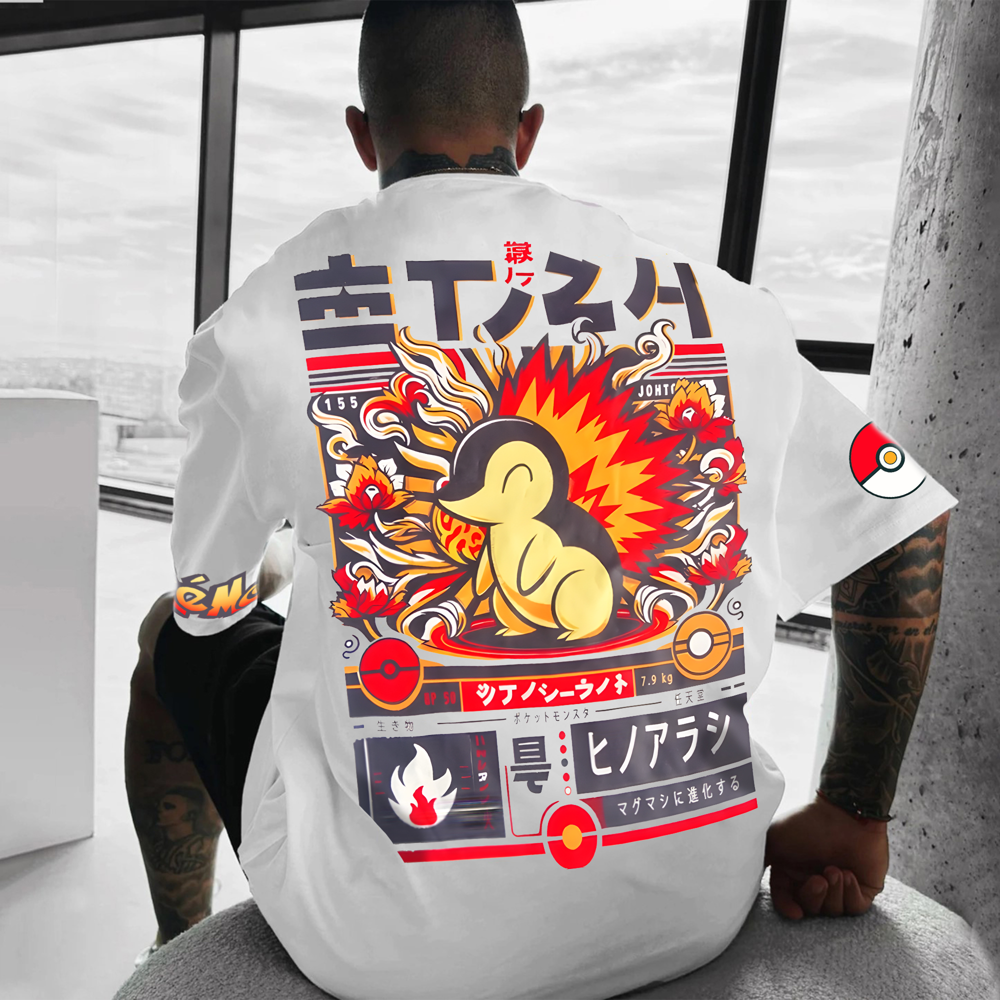 Unisex Anime Inspired Vintage T-Shirt-AnimeClothe