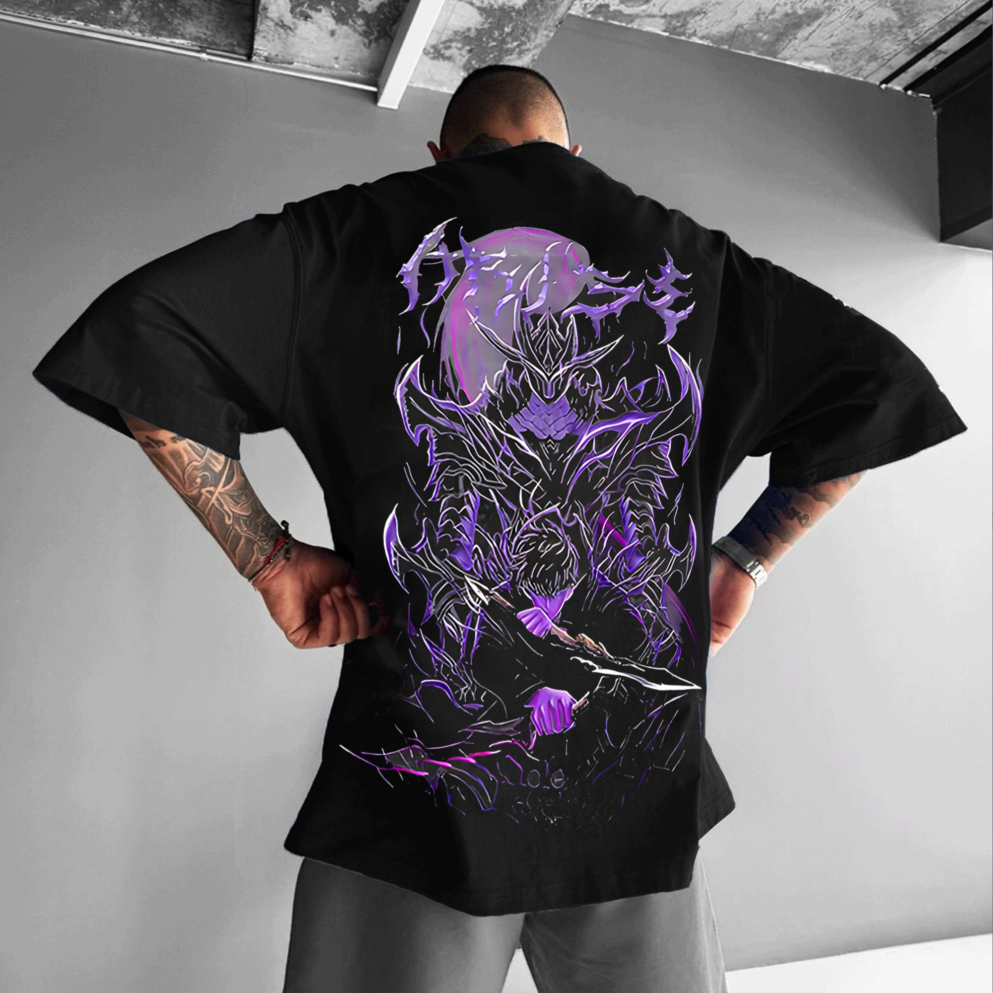 Unisex Anime Inspired Vintage T-Shirt-AnimeClothe