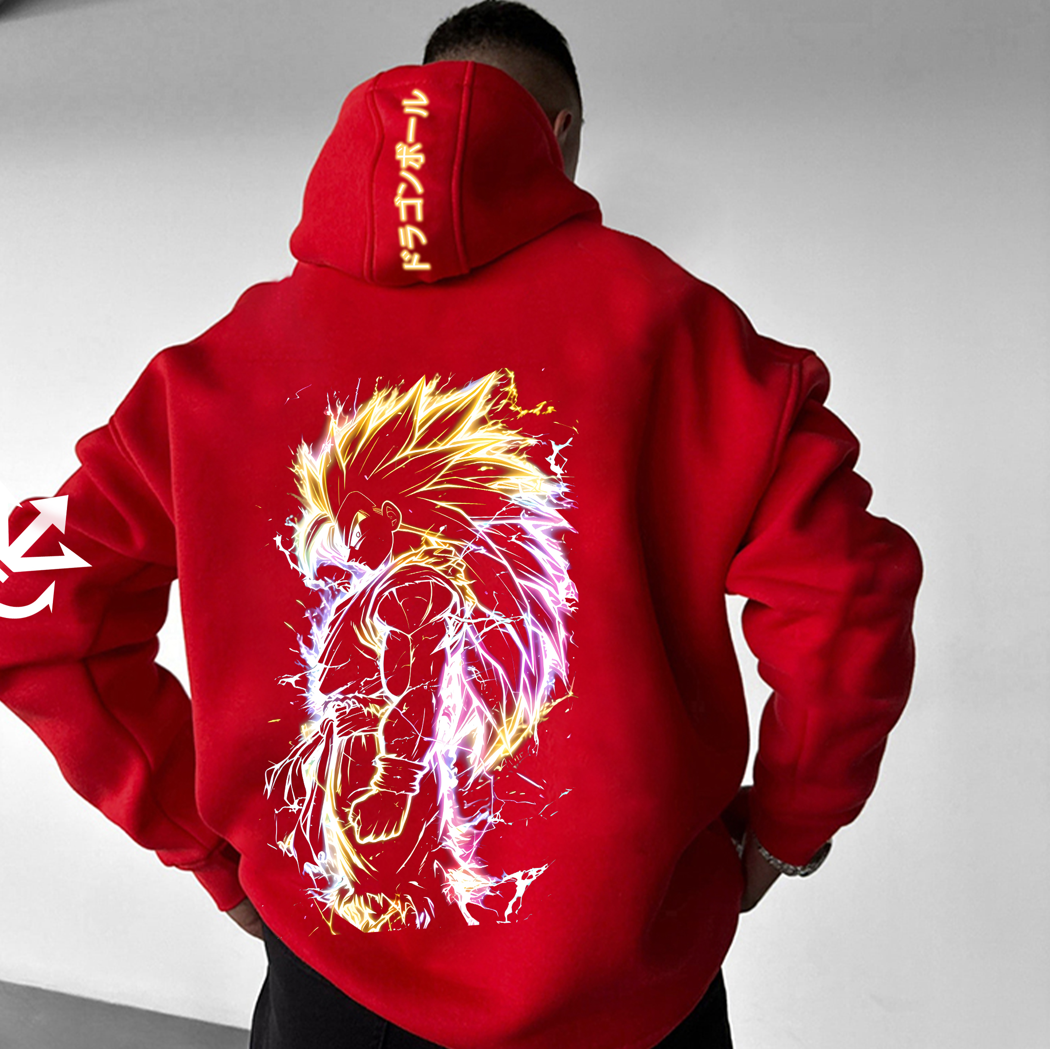 Unisex Anime Graphic Streetwear Vintage Hoodie-AnimeClothe