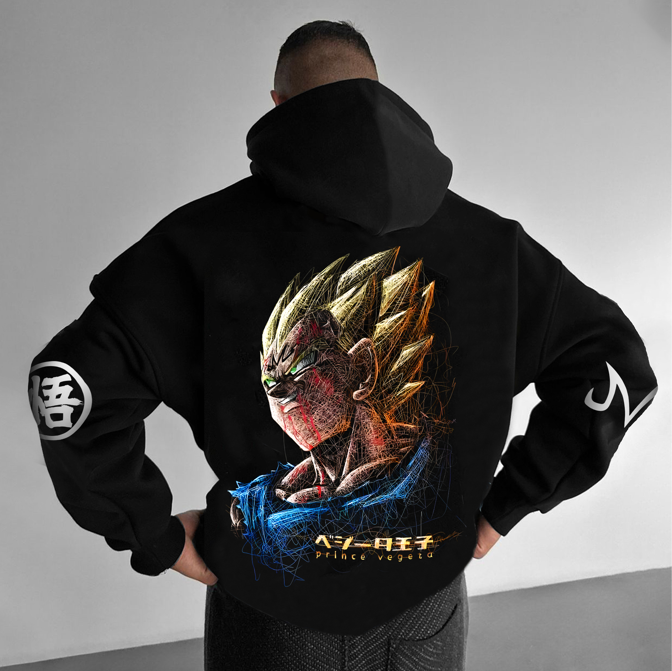 Unisex Anime Graphic Streetwear Vintage Hoodie-AnimeClothe