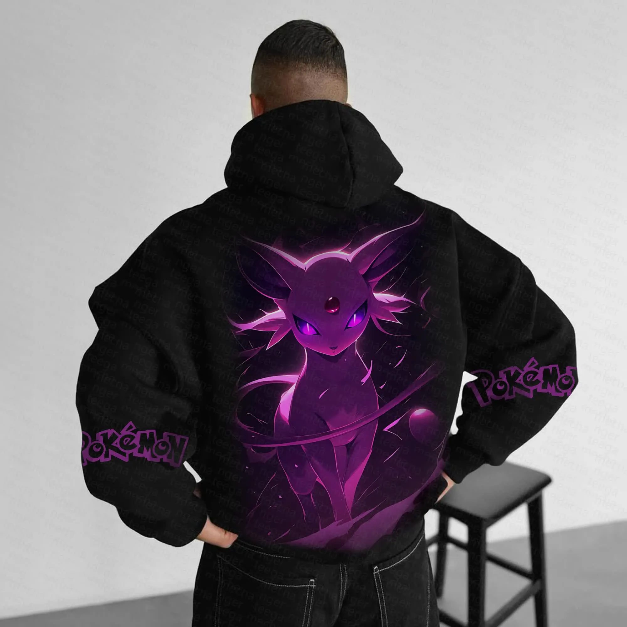 Unisex  Anime Graphic Streetwear Vintage Hoodie