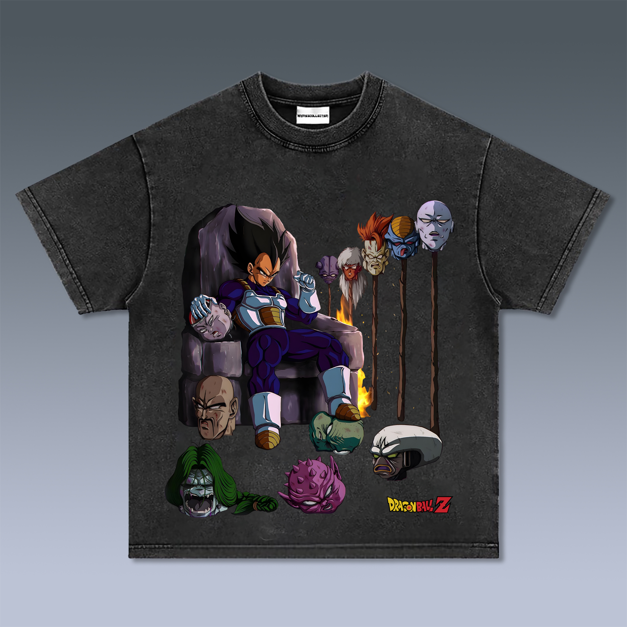 Unisex Anime Graphic Streetwear Vintage T-shirt-AnimeClothe