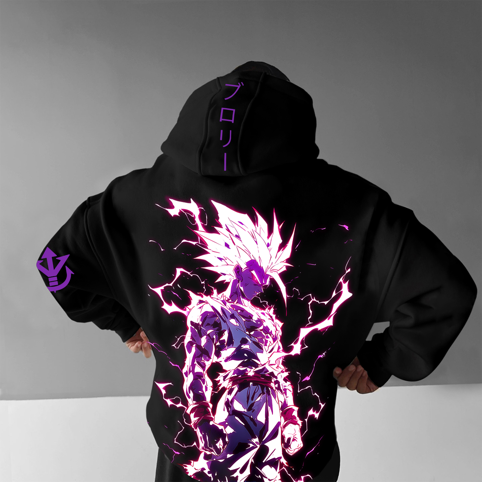 Unisex Anime Print  Casual Oversized Hoodie