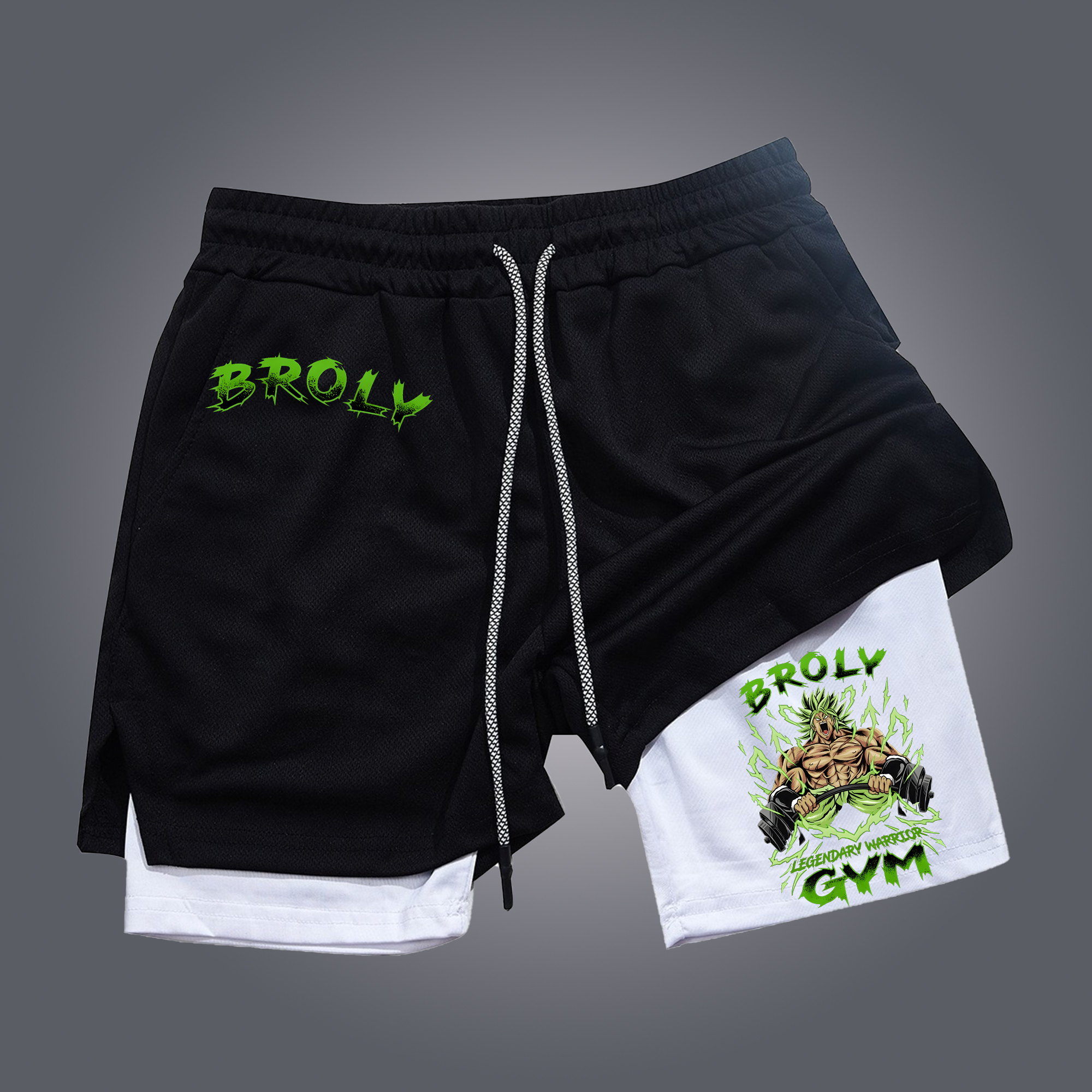 Unisex Casual Anime Streetwear Shorts-AnimeClothe