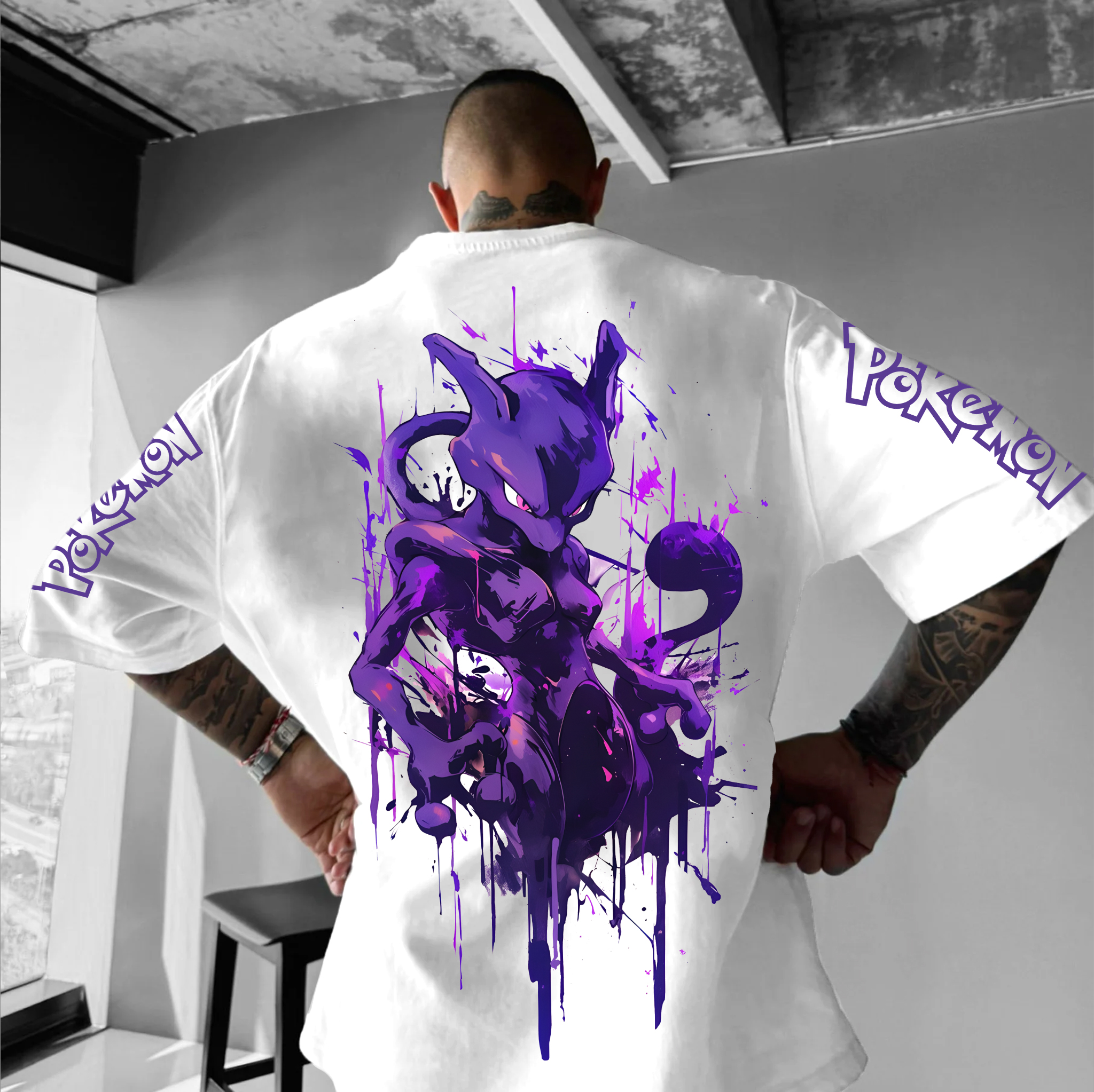 Unisex   Anime Inspired Vintage T-Shirt-AnimeClothe