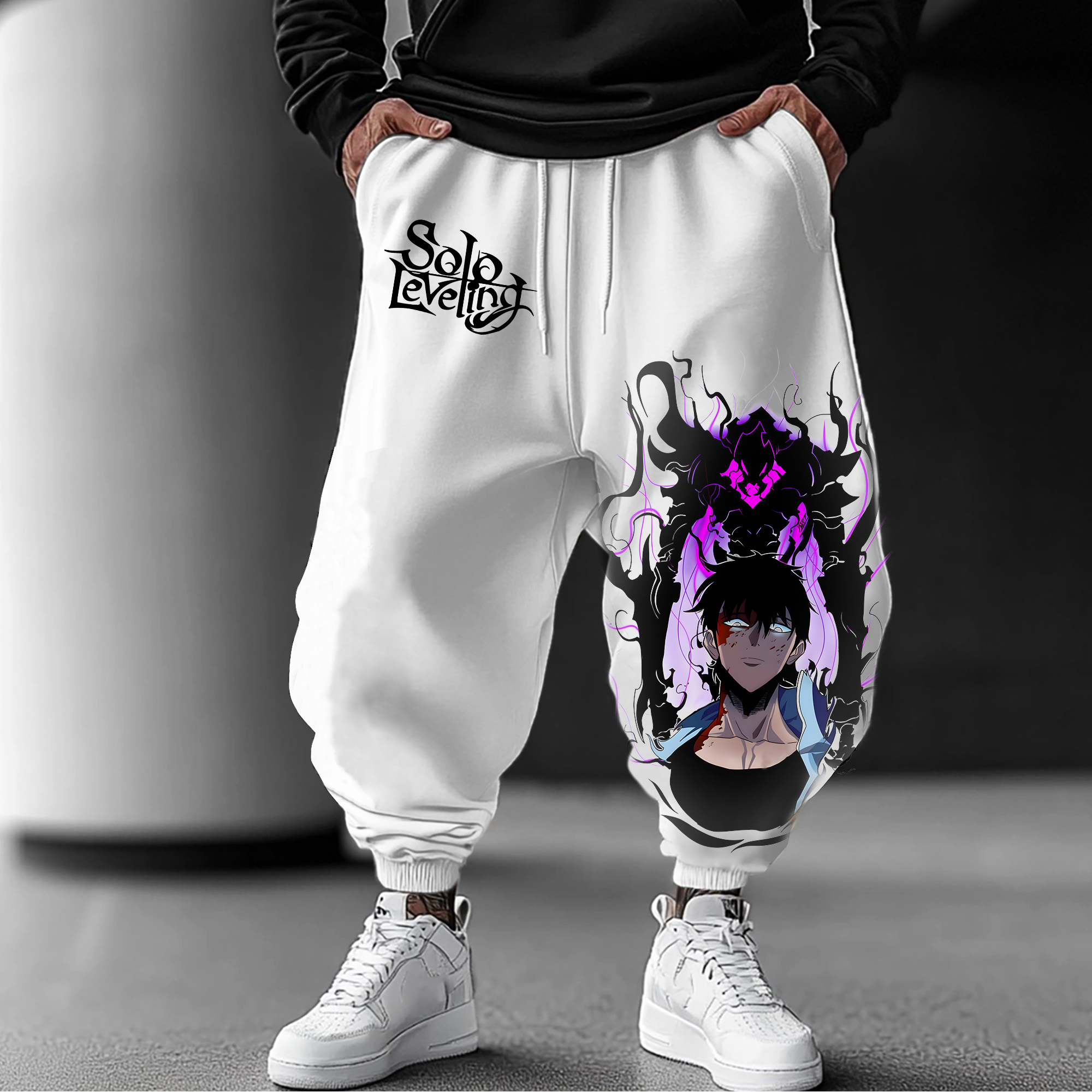Unisex Casual Anime Streetwear Pants