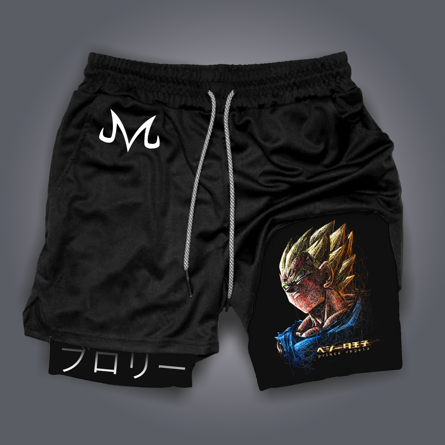 Unisex Casual Anime Streetwear Shorts-AnimeClothe