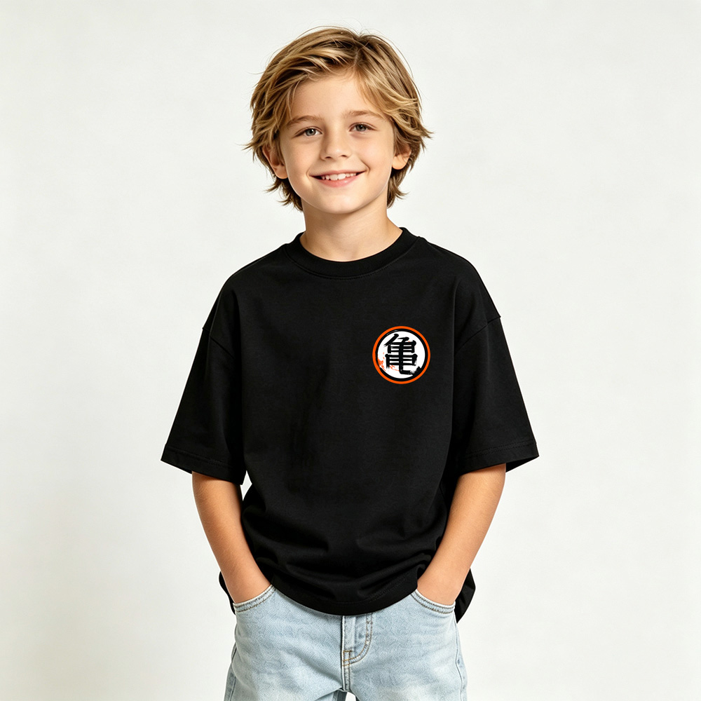 Dragon Ball Anime Graphic T-Shirt for Goku Kids Cartoon Print Cotton Tee
