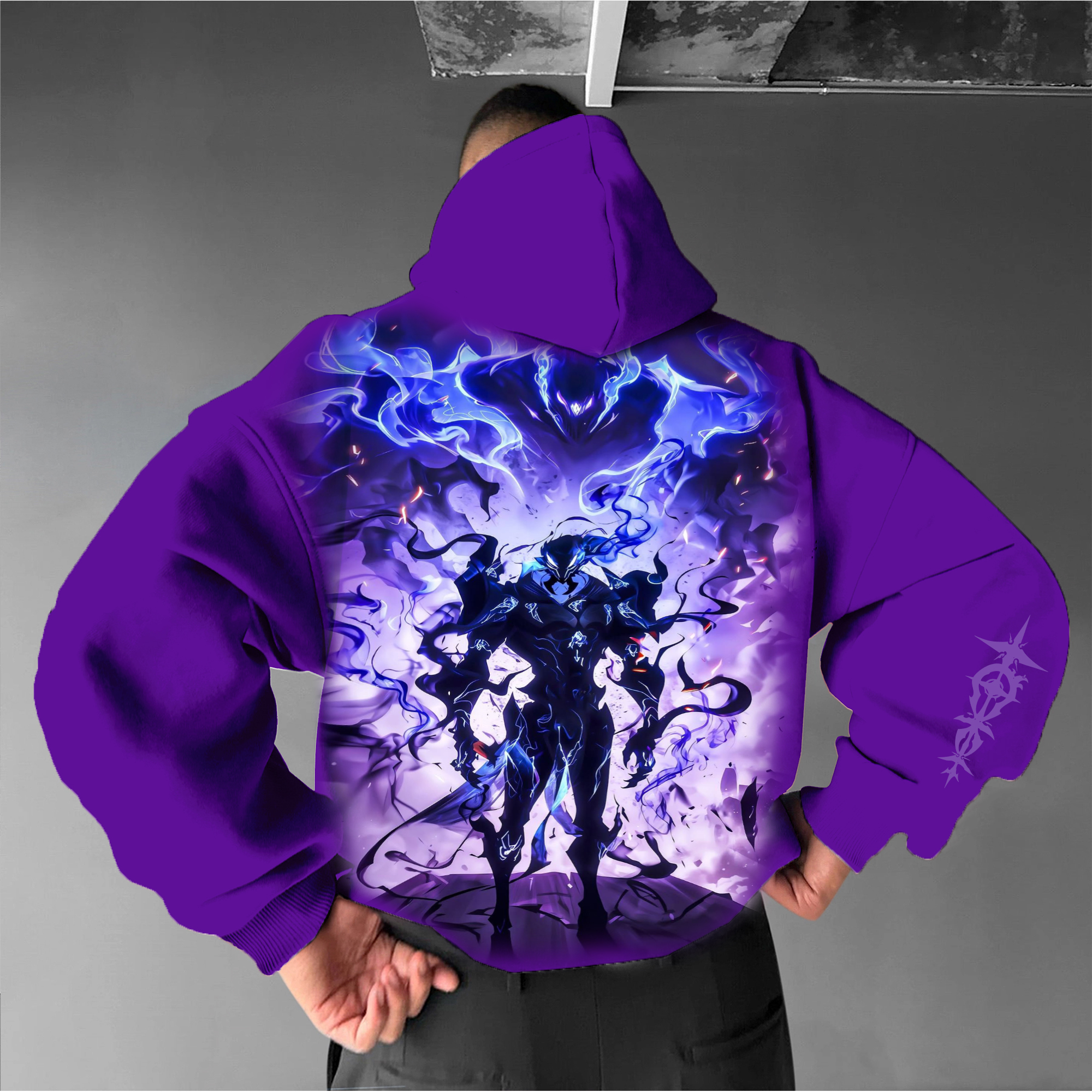 Unisex Anime Graphic Streetwear Vintage Hoodie