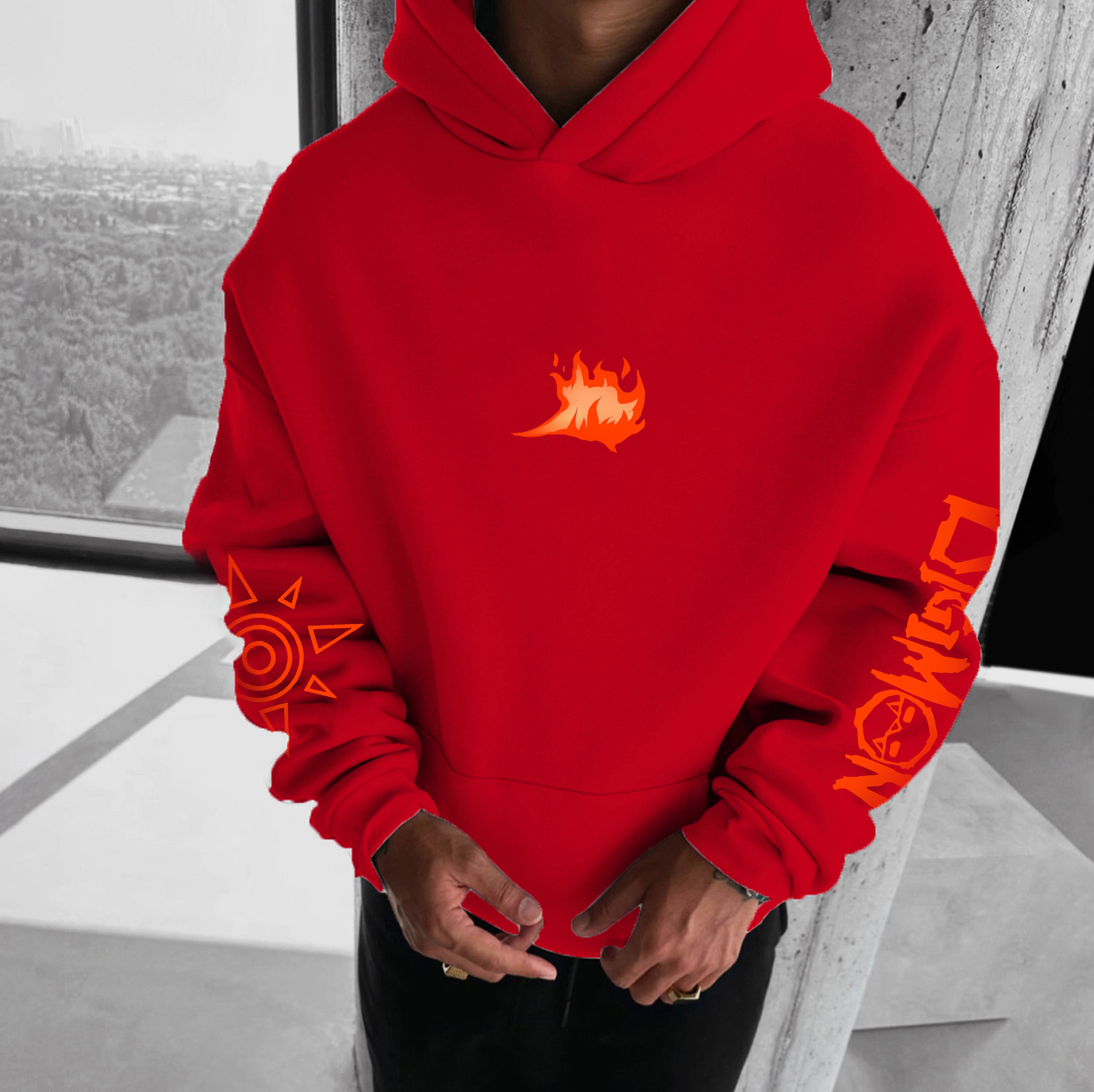 Unisex “Digimon” Anime Graphic Streetwear Vintage Hoodie