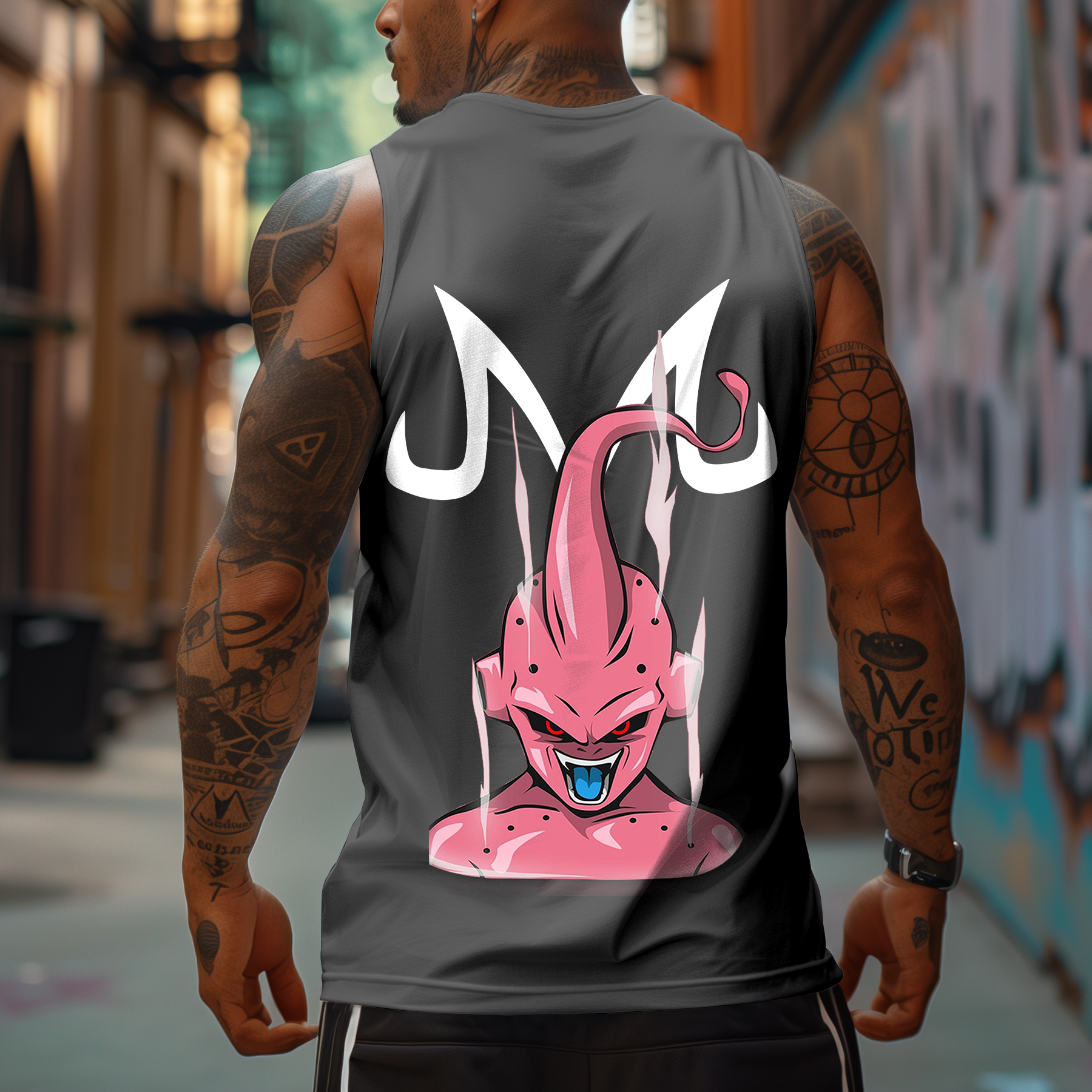 Casual Animation Design Print Tank Top-AnimeClothe