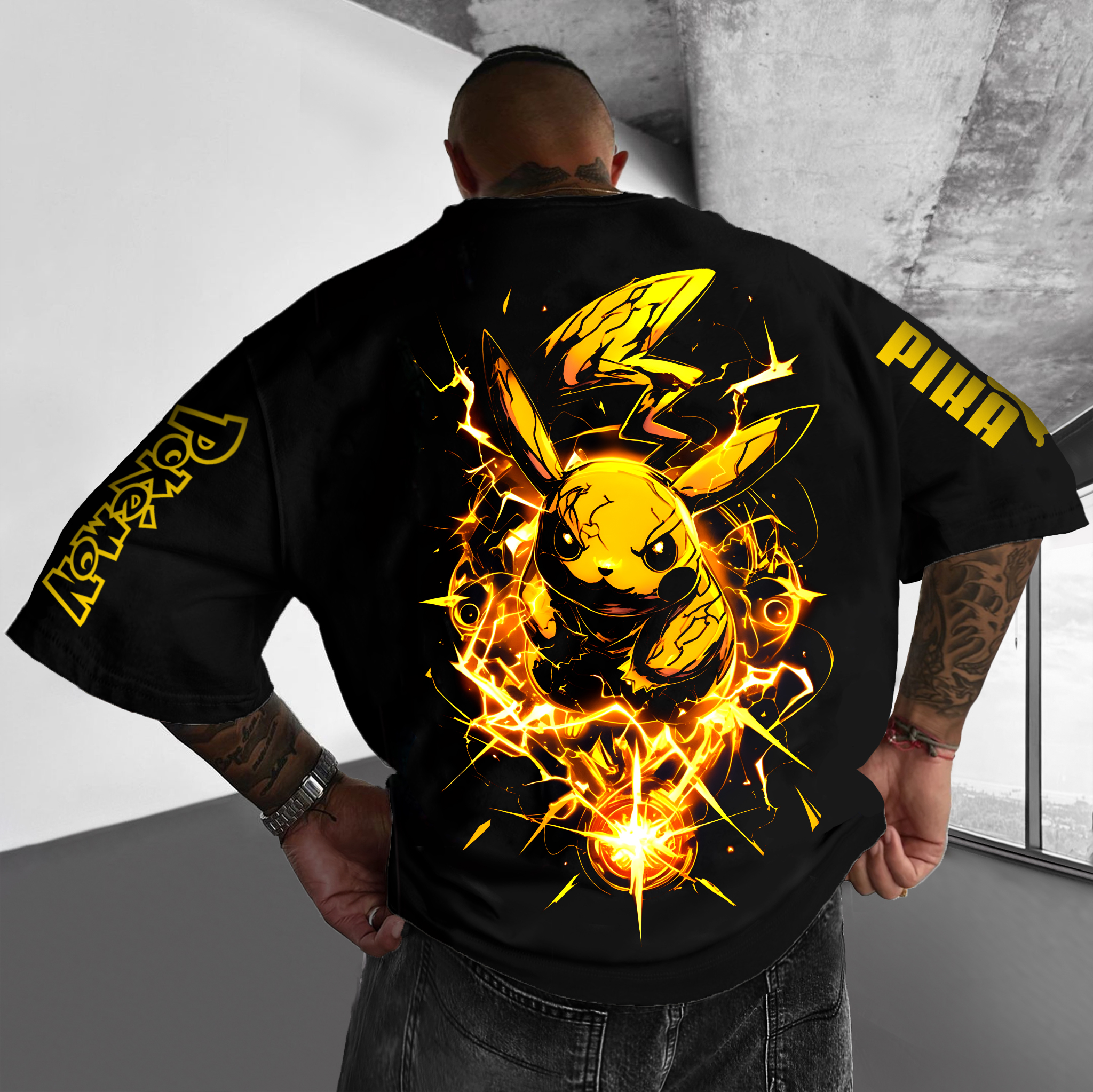 Unisex Anime Inspired Vintage T-Shirt-AnimeClothe