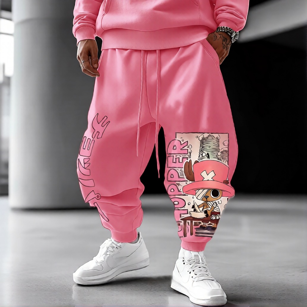 Unisex Anime Inspired Vintage Pants