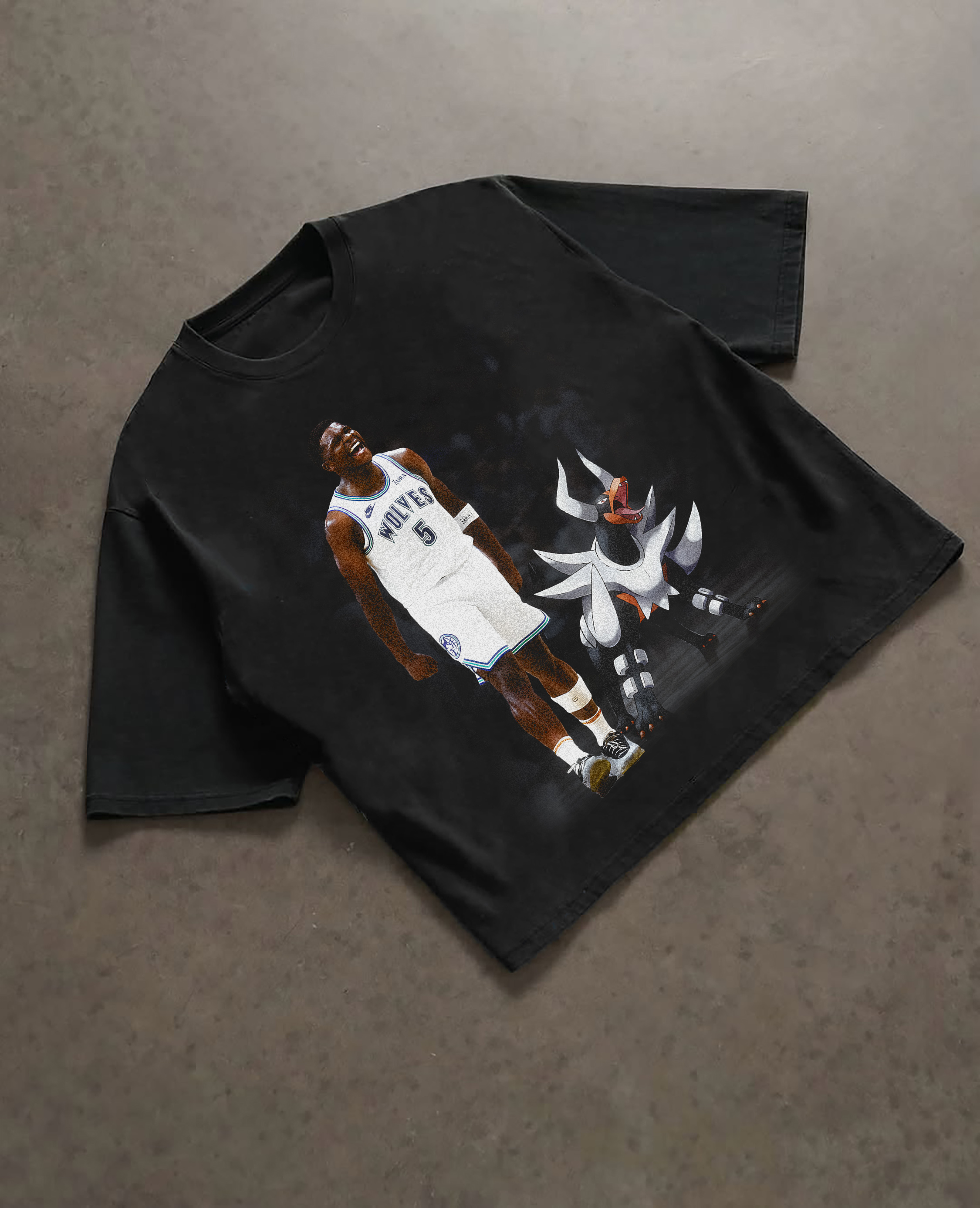 Unisex Vintage Tee丨 Anthony Edwards-AnimeClothe