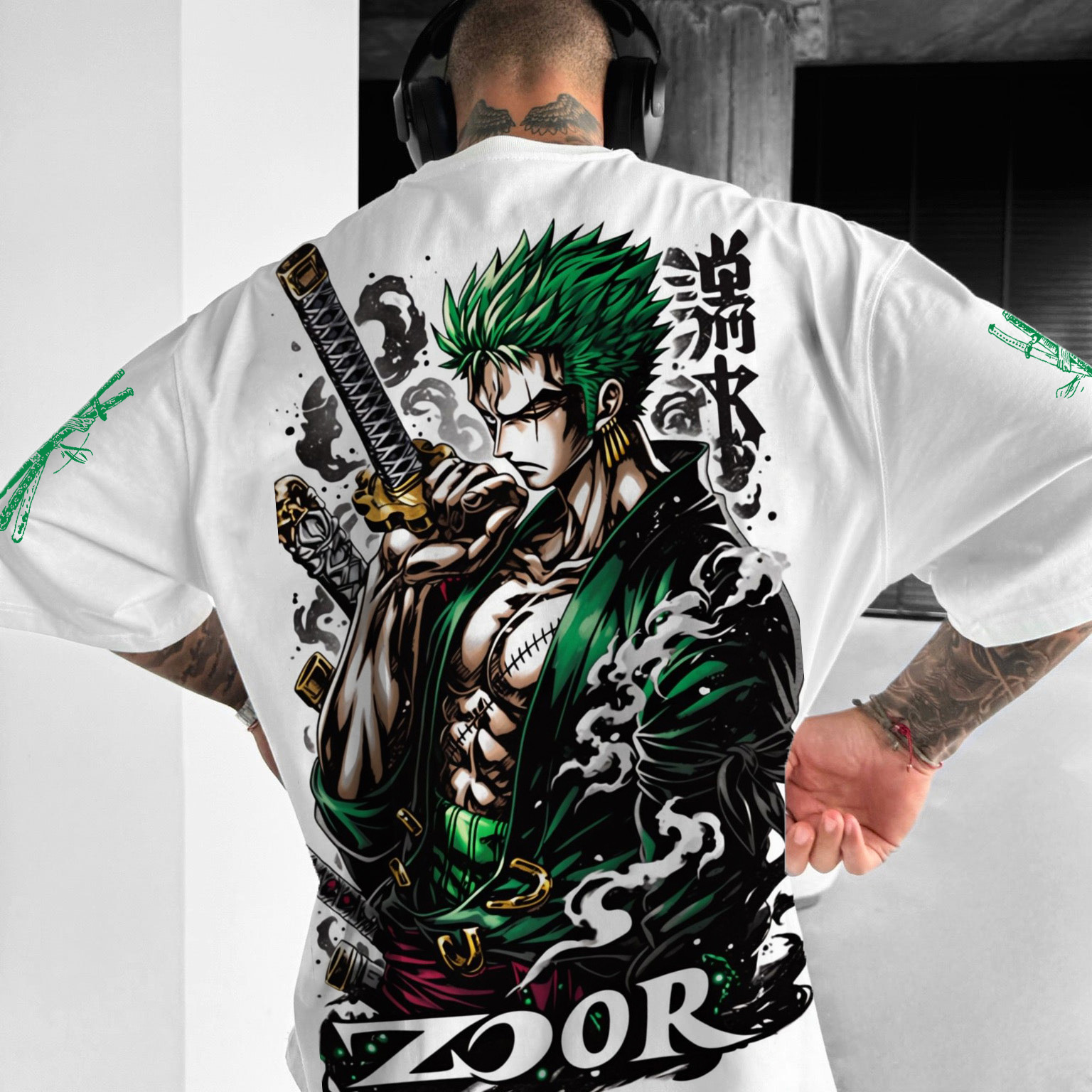 Unisex Anime Inspired Vintage T-Shirt丨