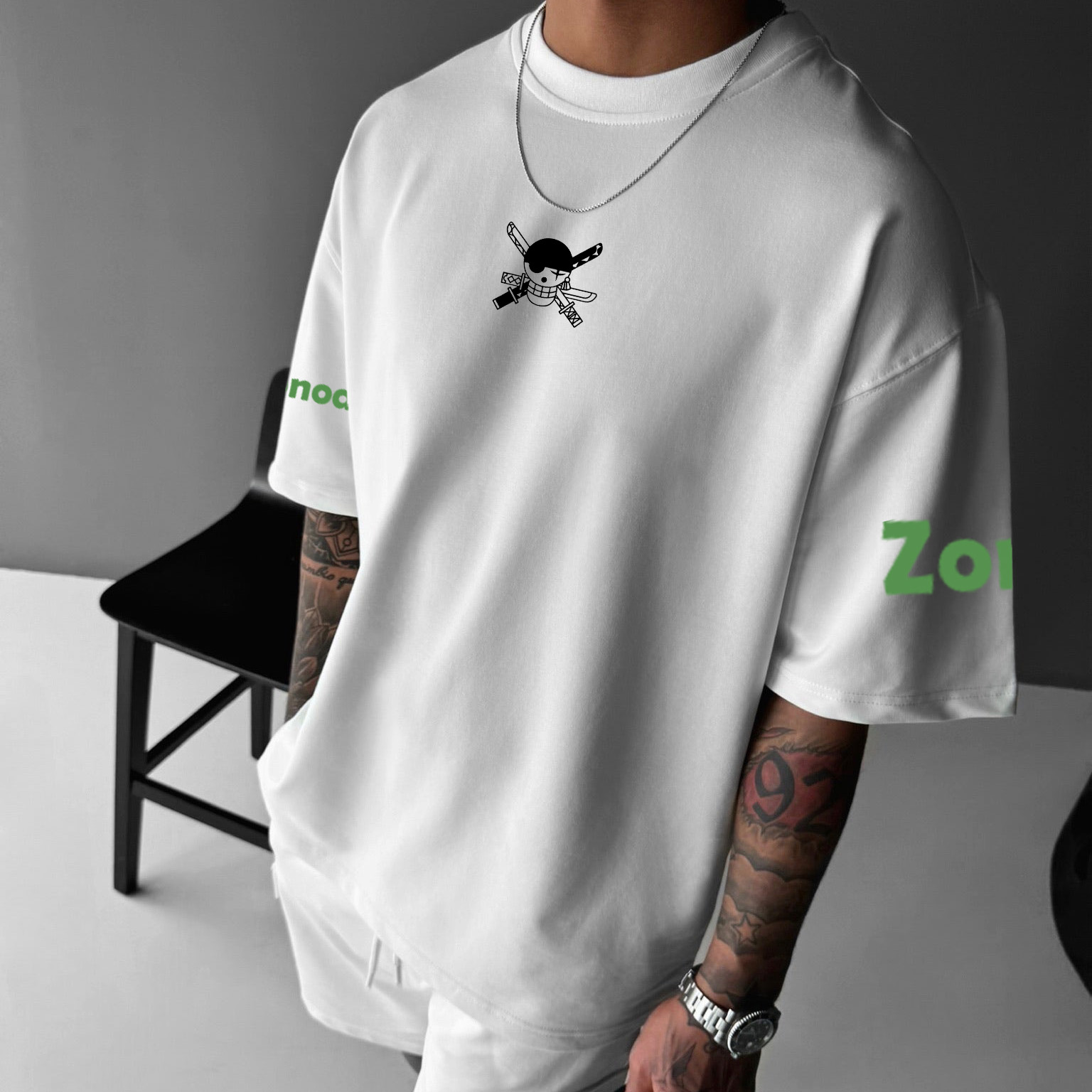 Unisex Anime Inspired Vintage T-Shirt丨