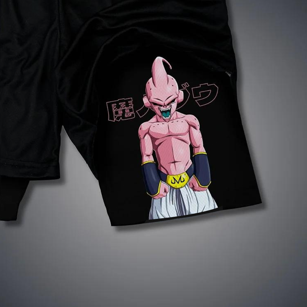 Sports Fitness Dragon Ball Anime Print Shorts