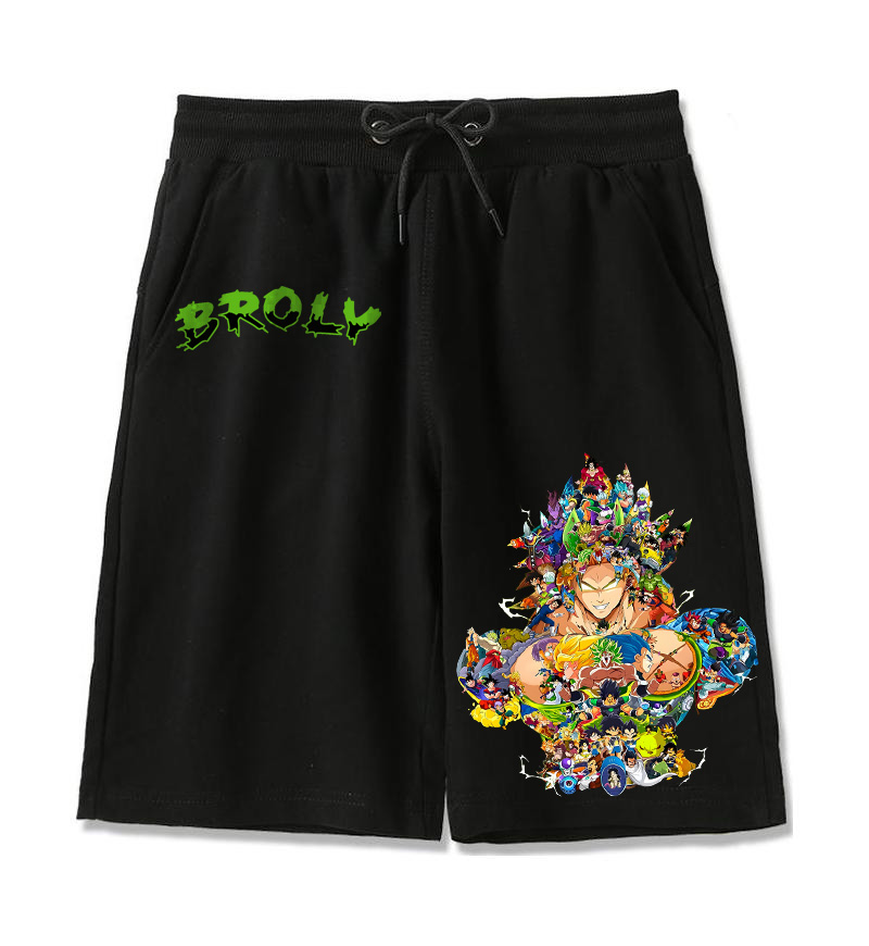 Unisex Casual Anime Streetwear Shorts