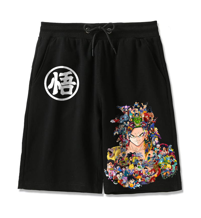 Unisex Casual Anime Streetwear Shorts