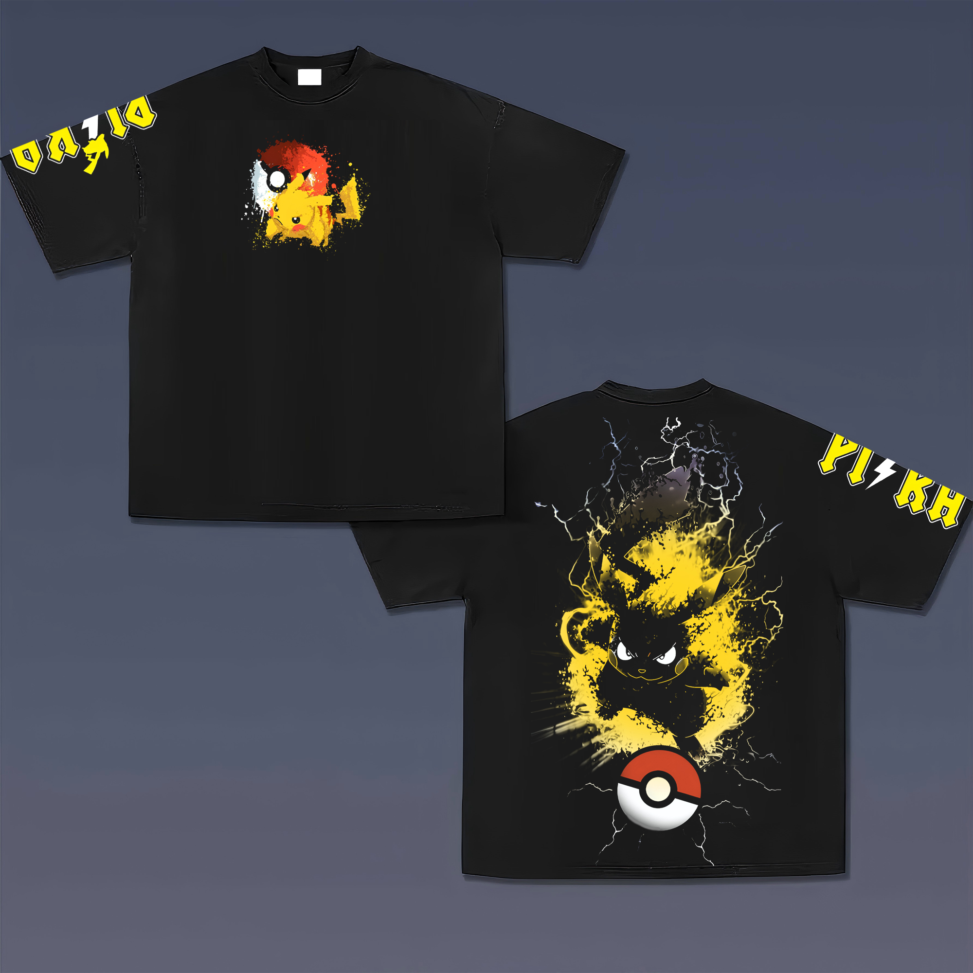 Unisex Anime Inspired Vintage T-Shirt-AnimeClothe