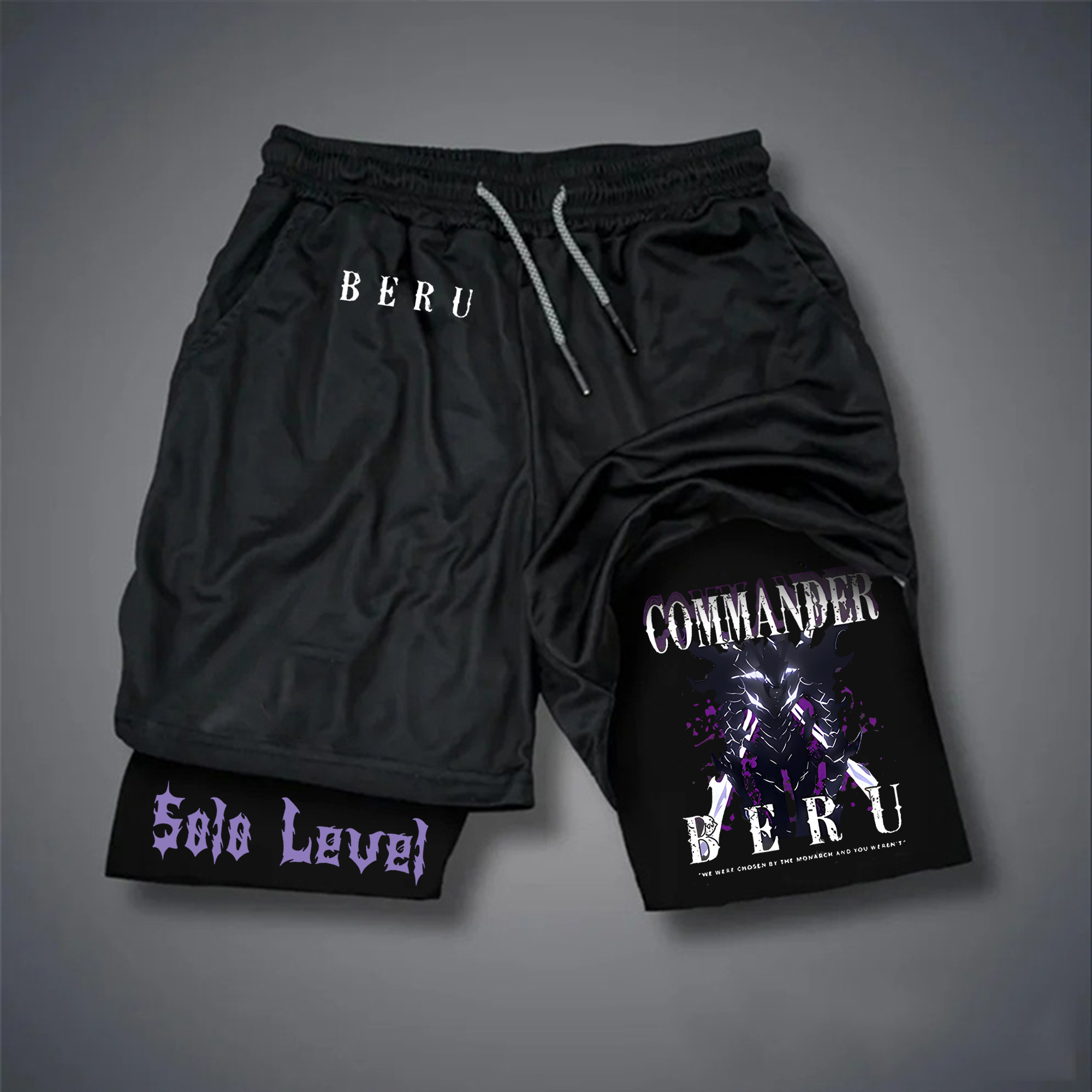 Unisex Casual Anime Streetwear Shorts-AnimeClothe