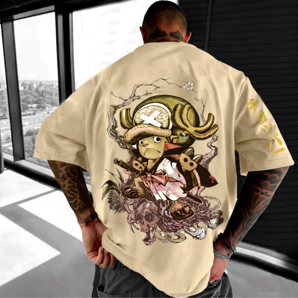 Unisex Anime Inspired Vintage T-Shirt