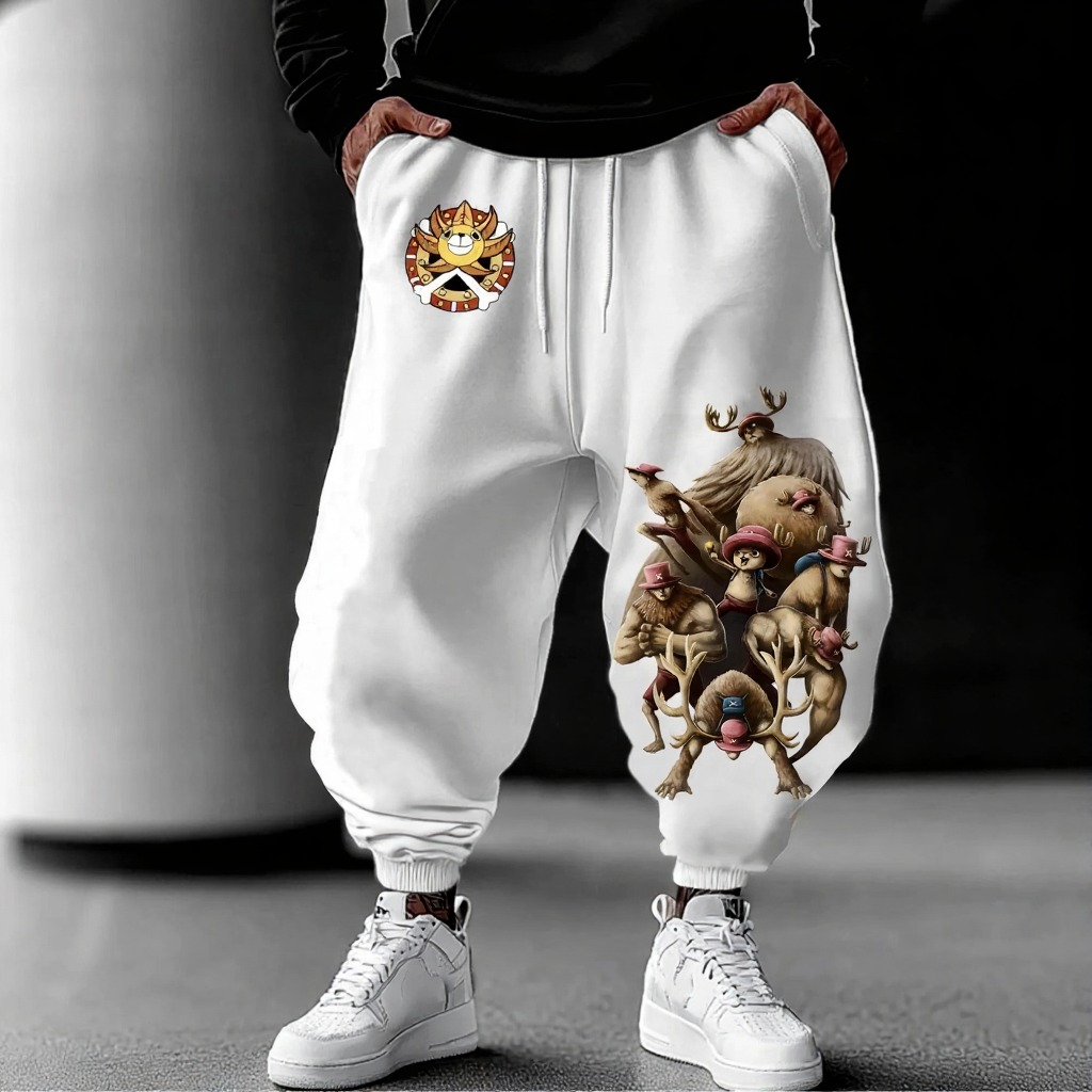 Unisex Anime Inspired Vintage Pants