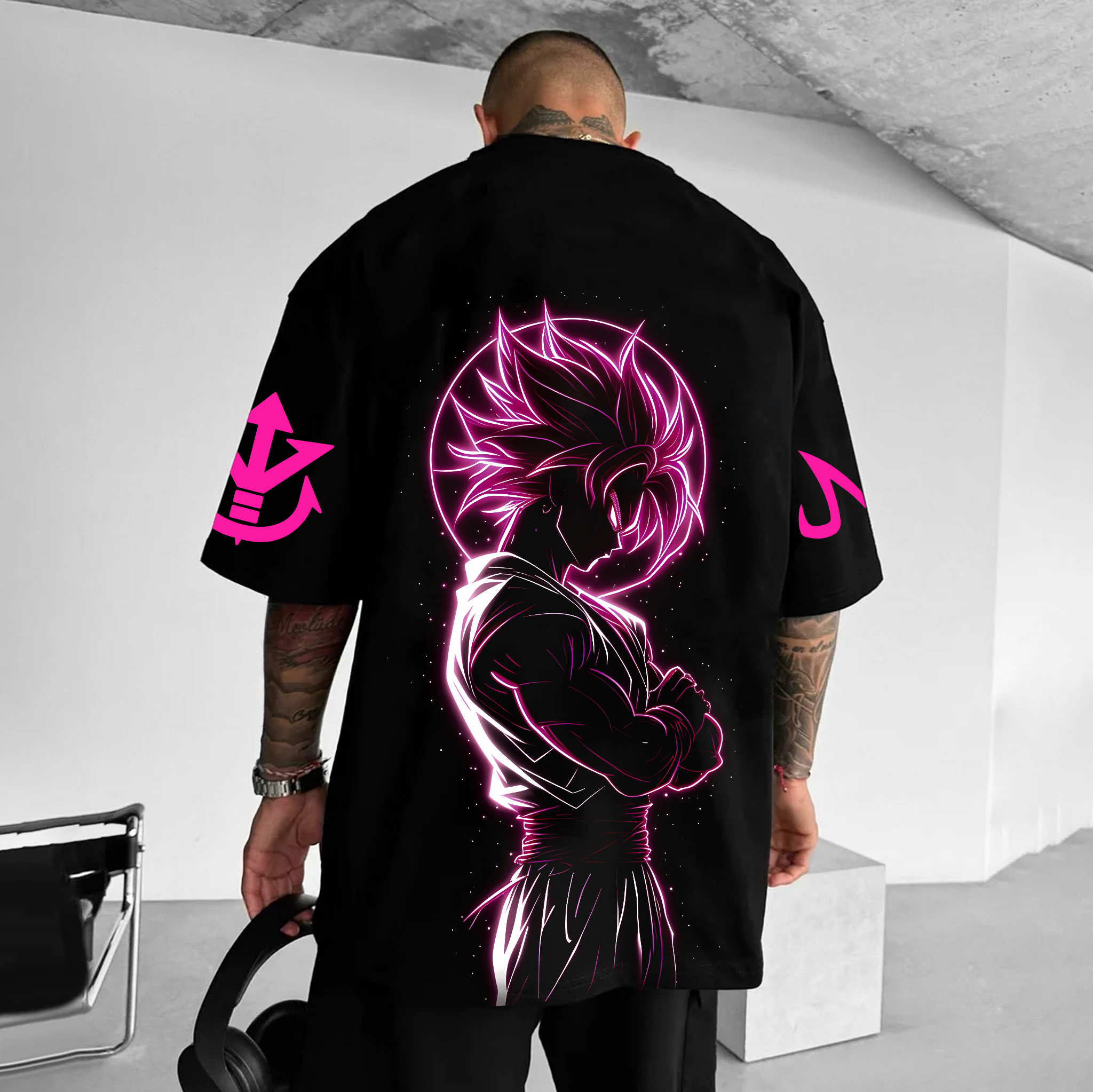 Unisex Anime Inspired Vintage T-Shirt-AnimeClothe