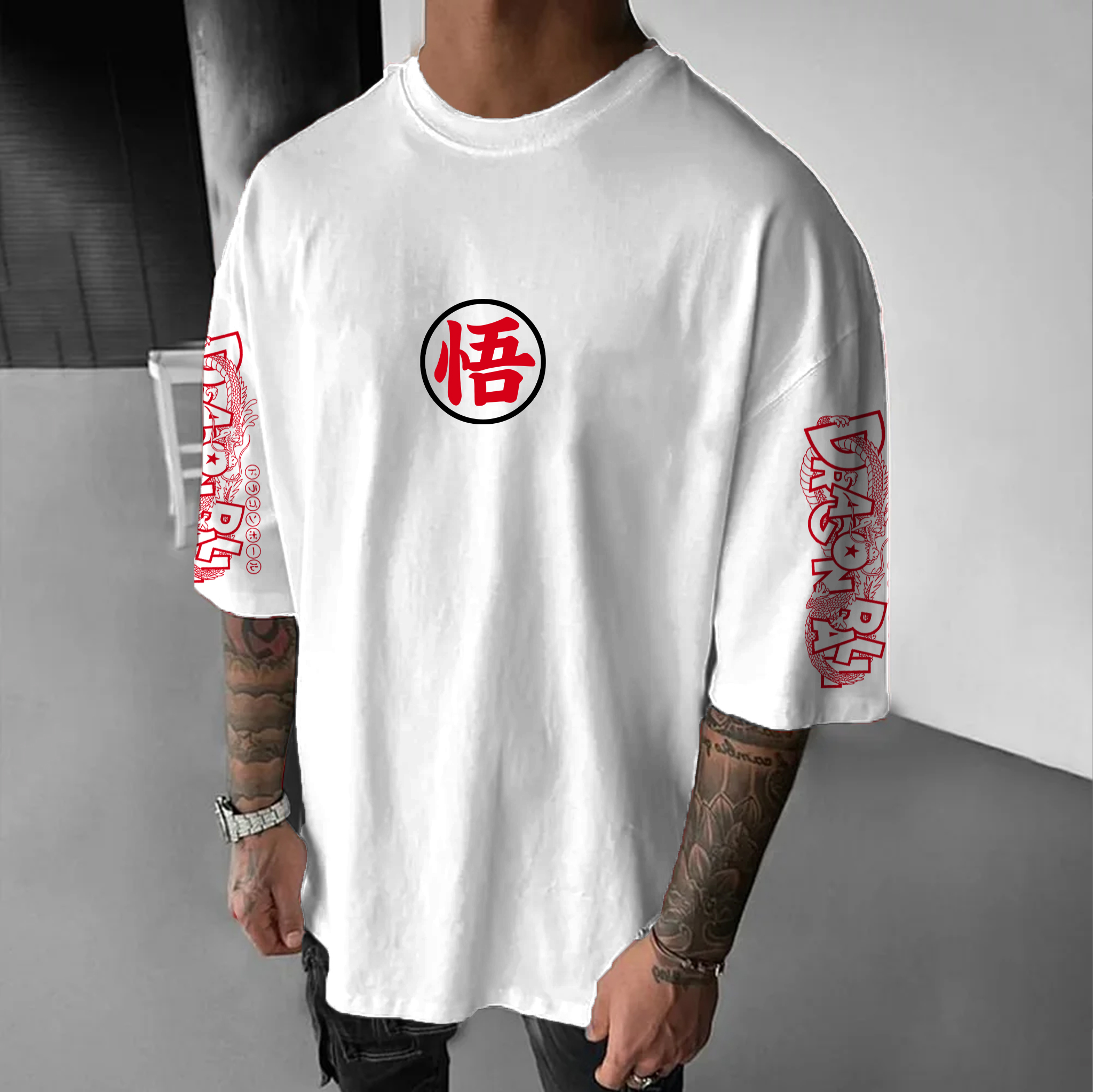 Unisex Anime Inspired Vintage T-Shirt-AnimeClothe