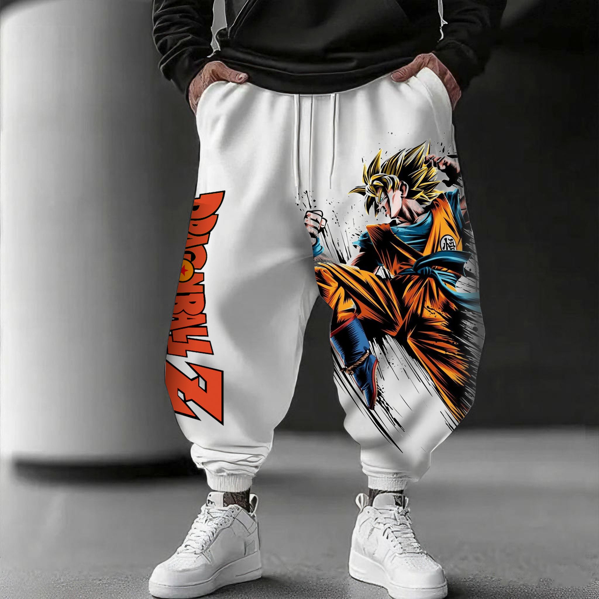 Unisex Anime Printed Gift Oversized Harem Pants