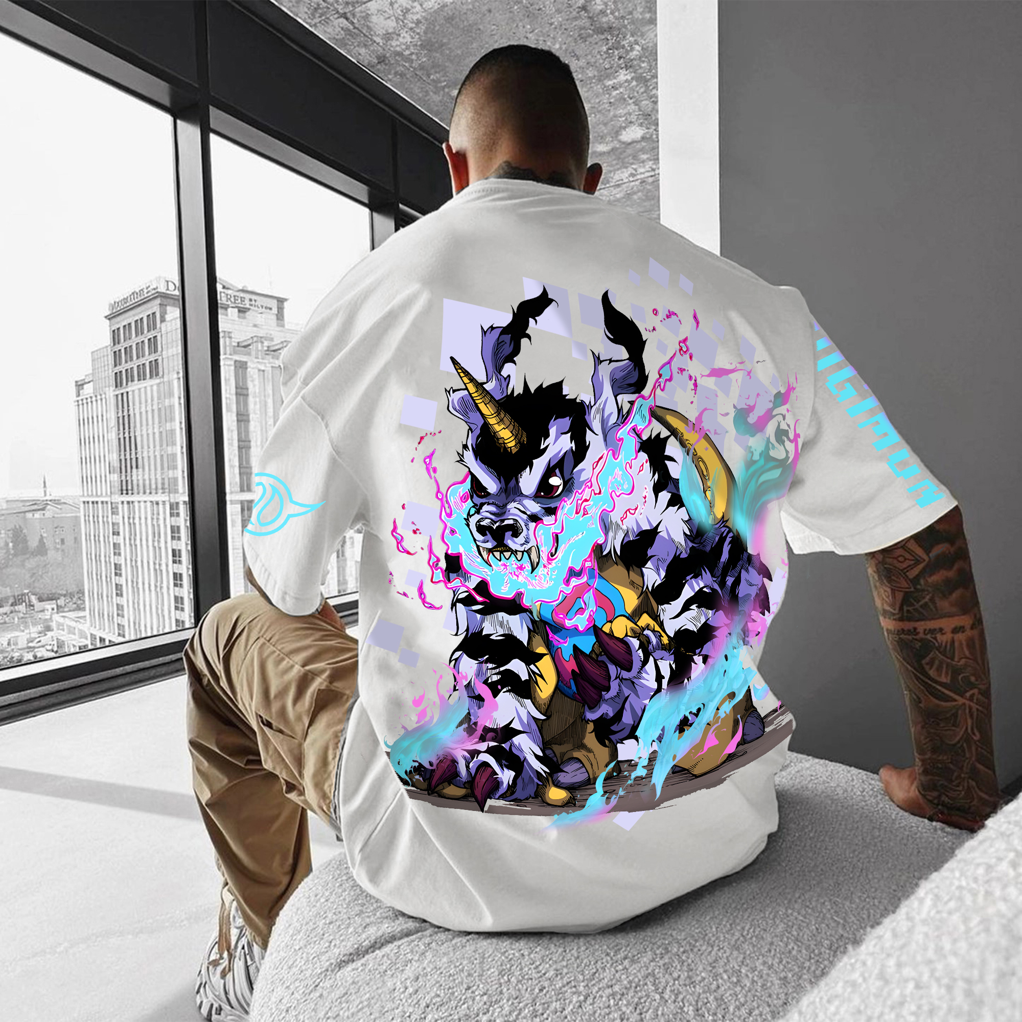 Unisex  "Digimon" Anime Inspired Vintage T-Shirt