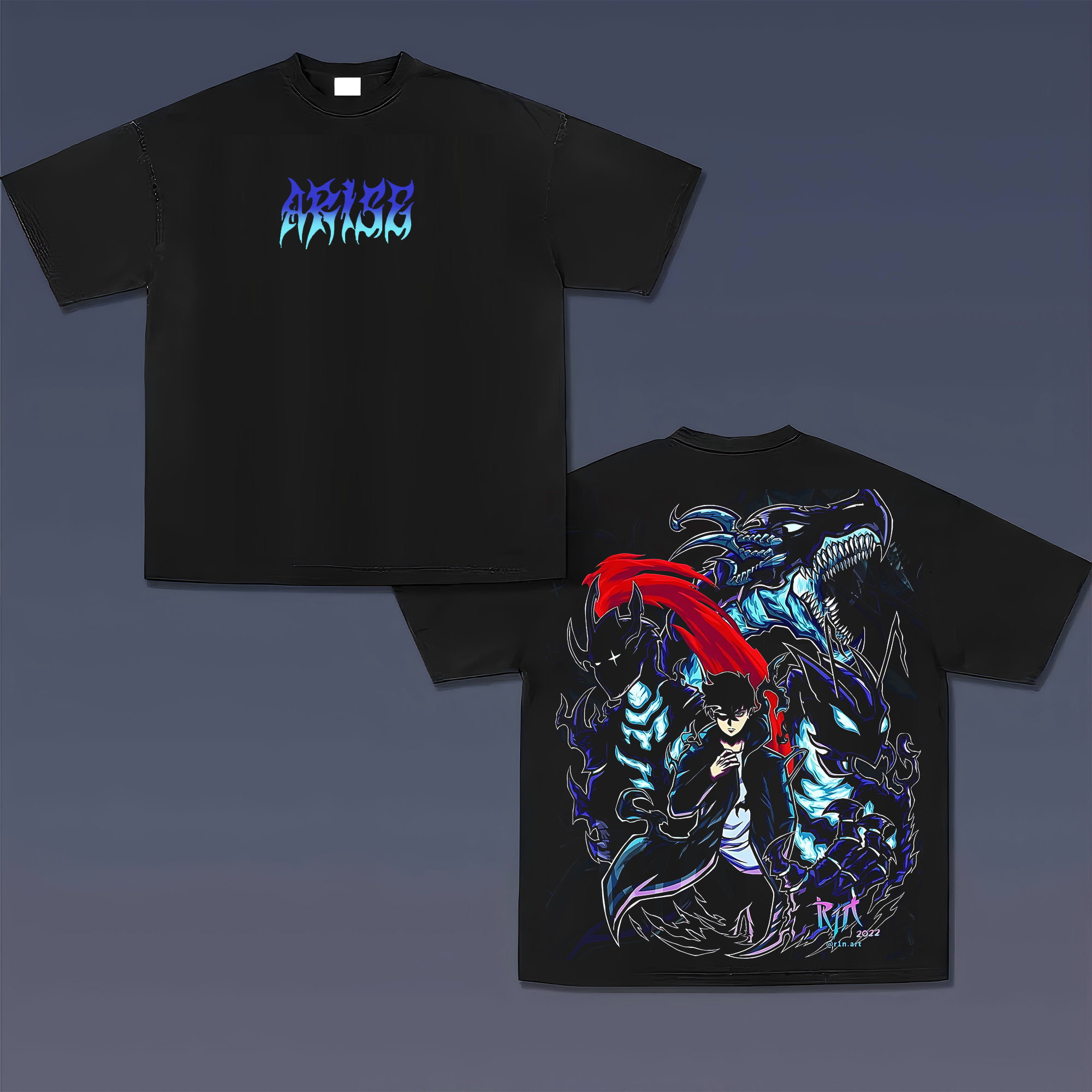 Unisex Anime Inspired Vintage T-Shirt-AnimeClothe