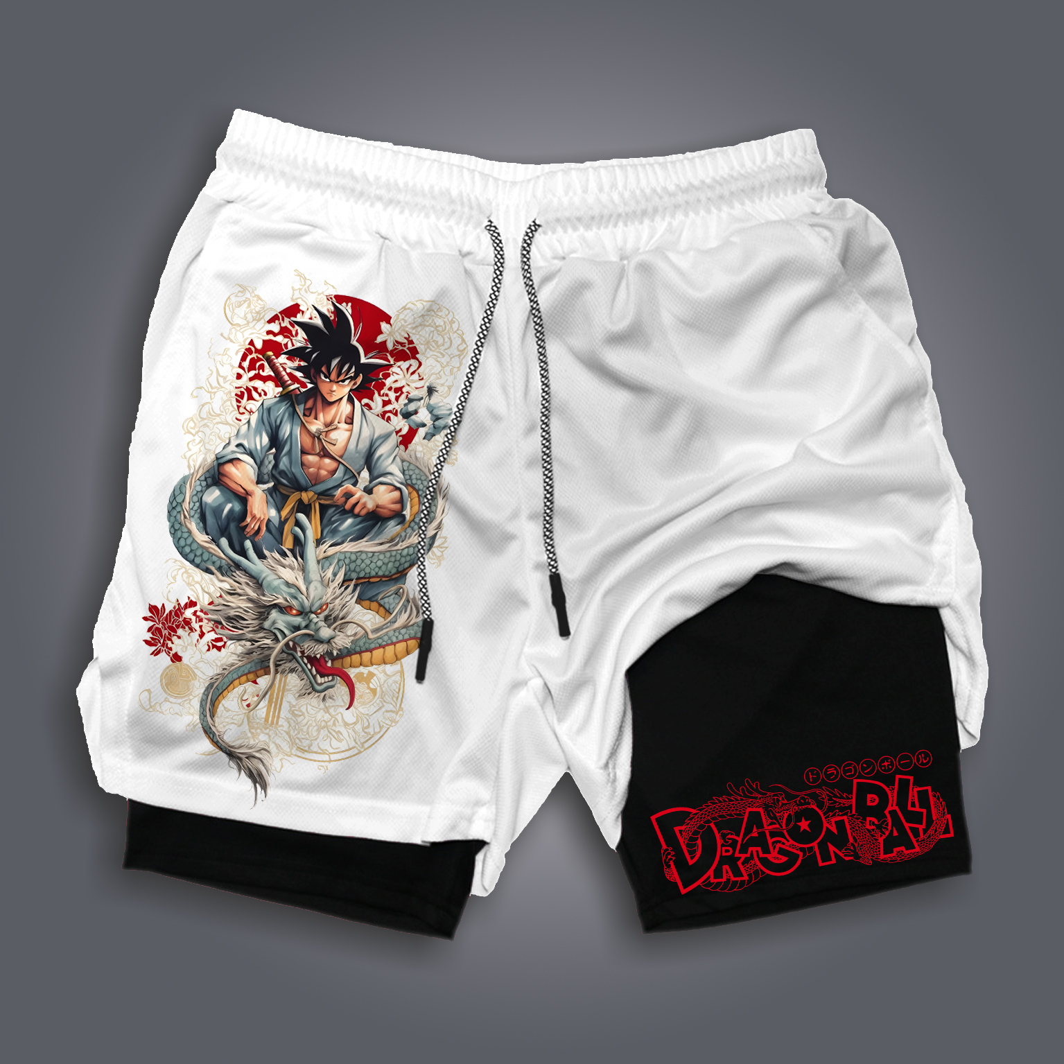 Unisex Casual Anime Streetwear Shorts-AnimeClothe