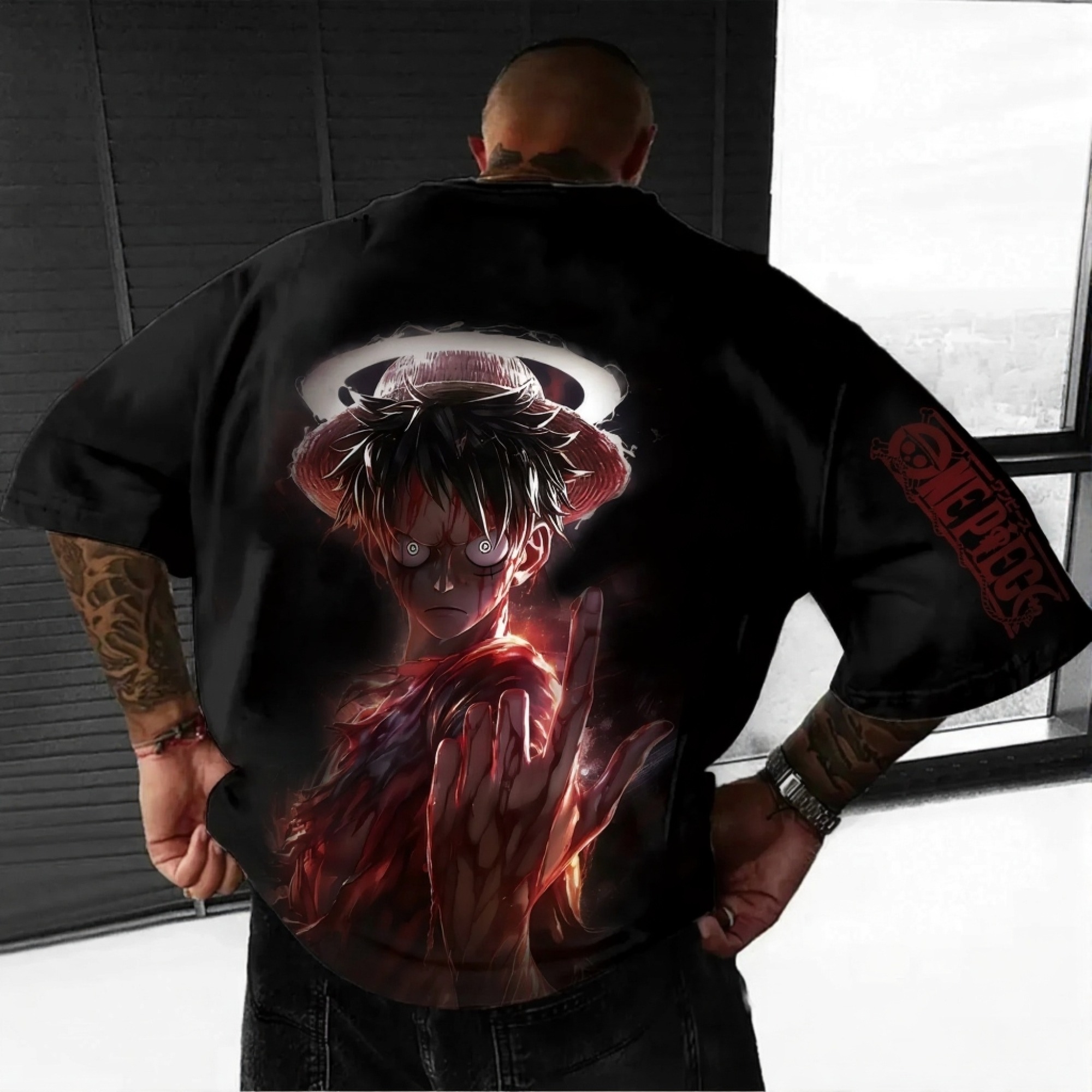 Unisex Anime Inspired Vintage T-Shirt