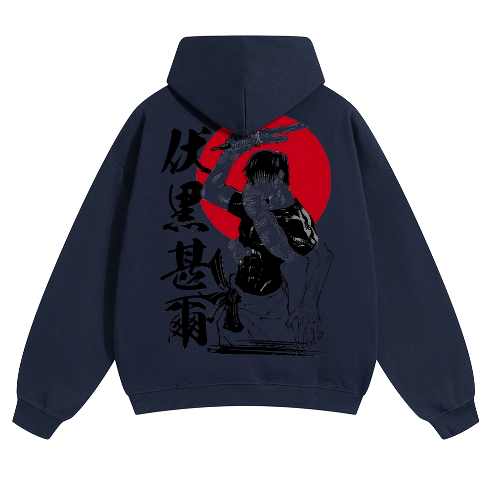 Unisex Casual Anime Print Hoodie-AnimeClothe