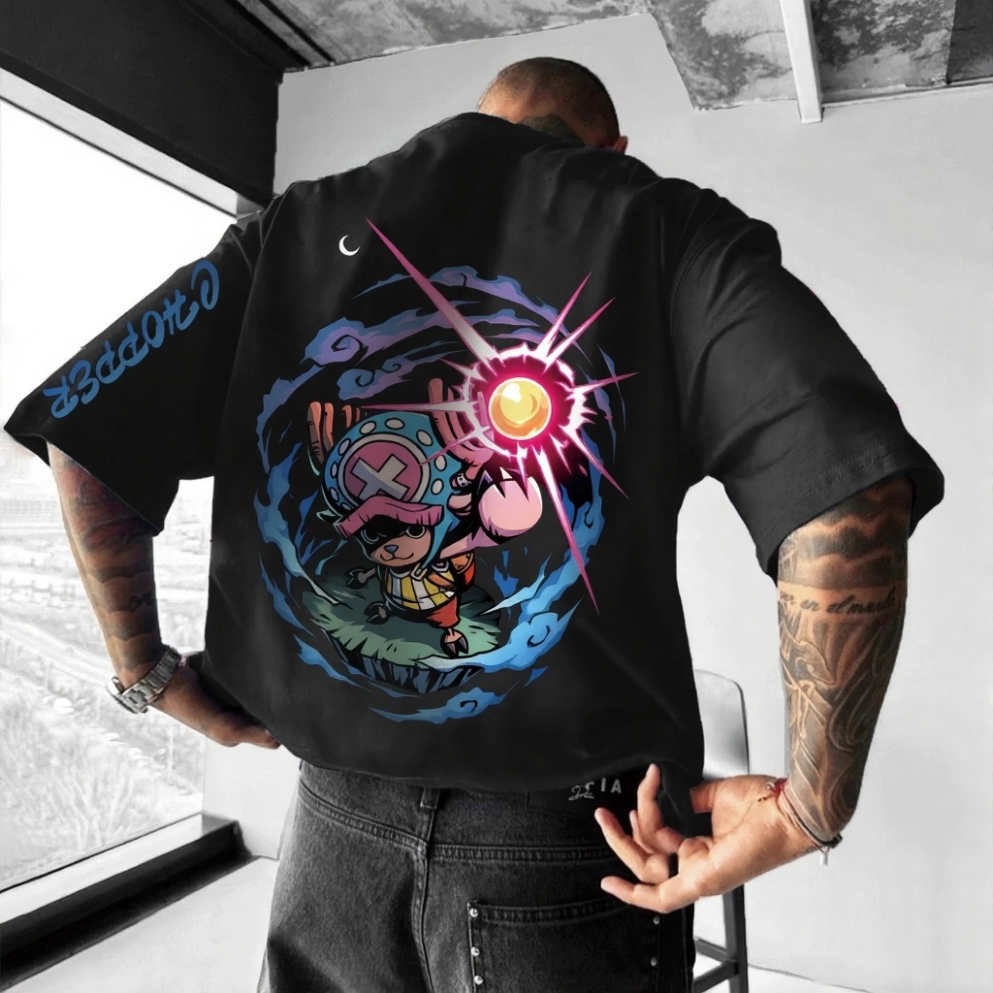 Unisex Anime Inspired Vintage T-Shirt