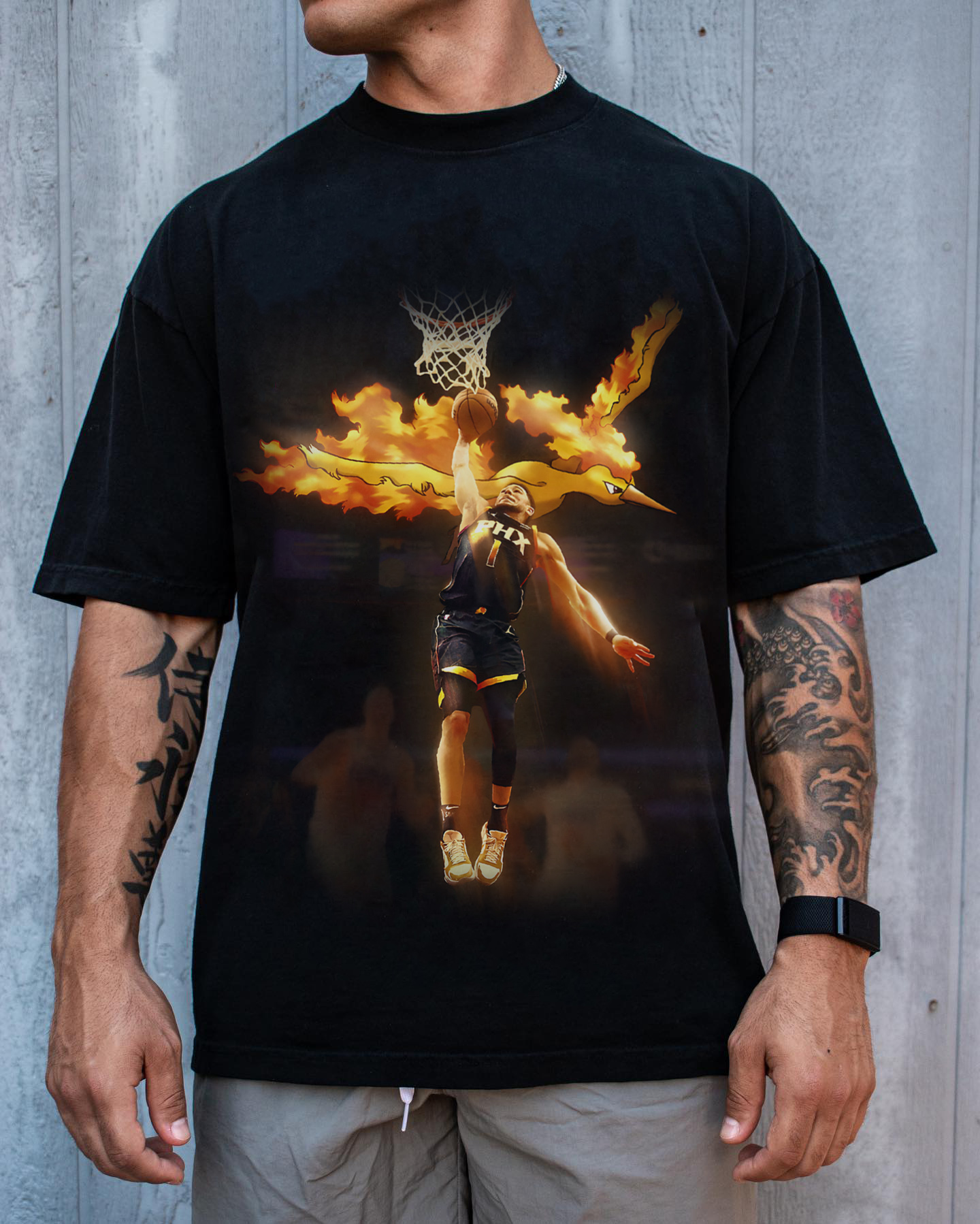 Unisex Vintage Tee丨 Devin Booker-AnimeClothe