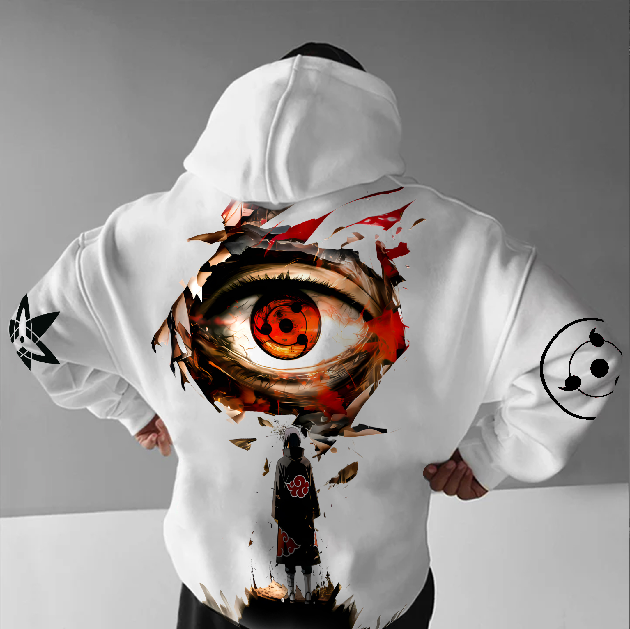 Unisex Anime Graphic Streetwear Vintage Hoodie