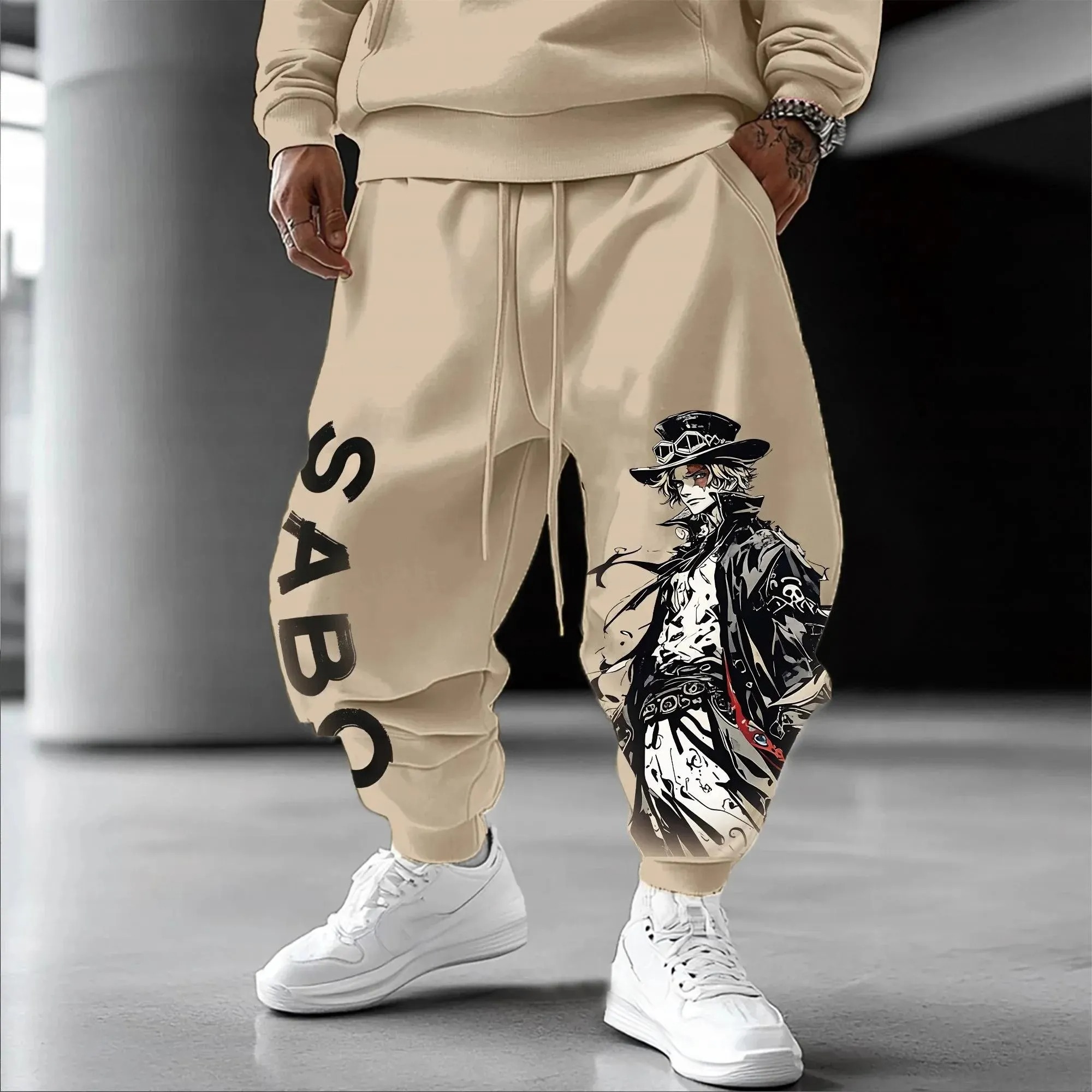 Unisex Anime Inspired Vintage Pants