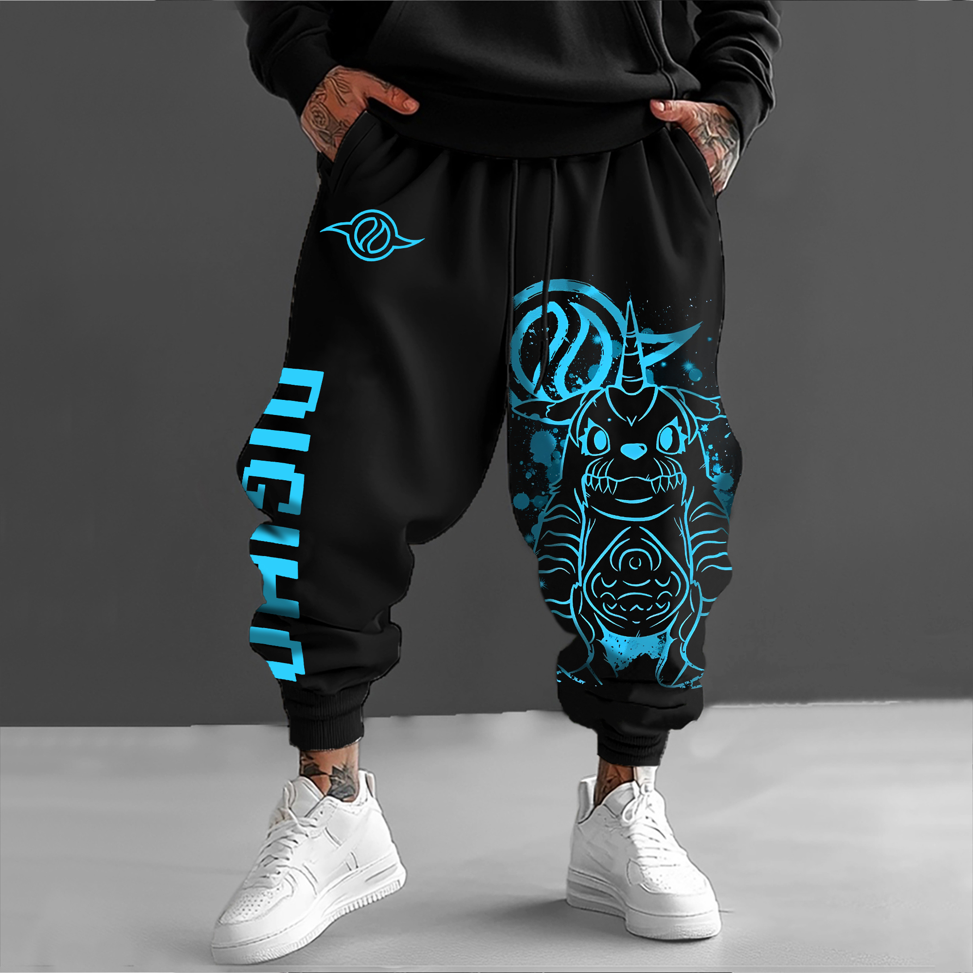Unisex  “Digimon” Casual Anime Streetwear Pants