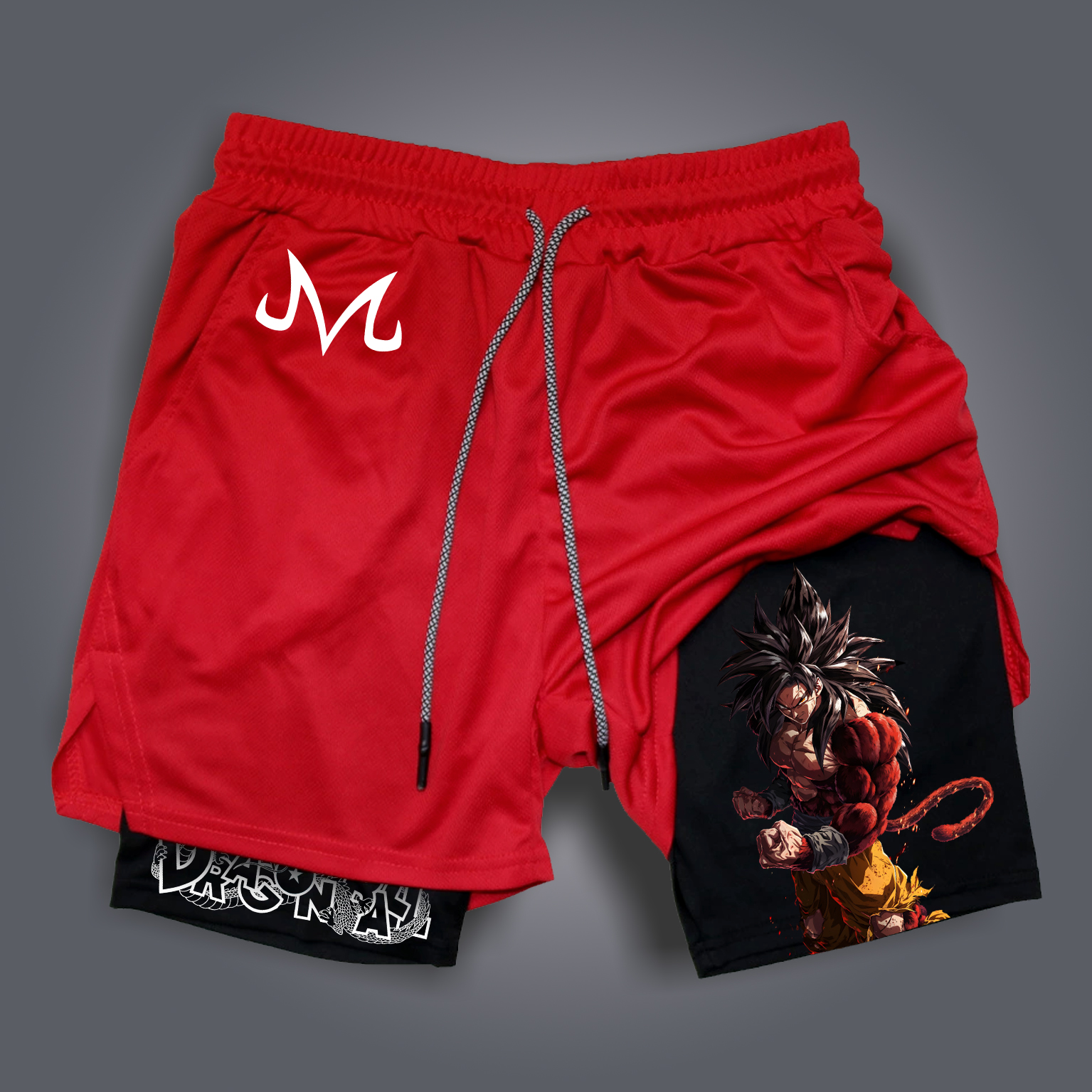 Unisex Casual Anime Streetwear Shorts-AnimeClothe