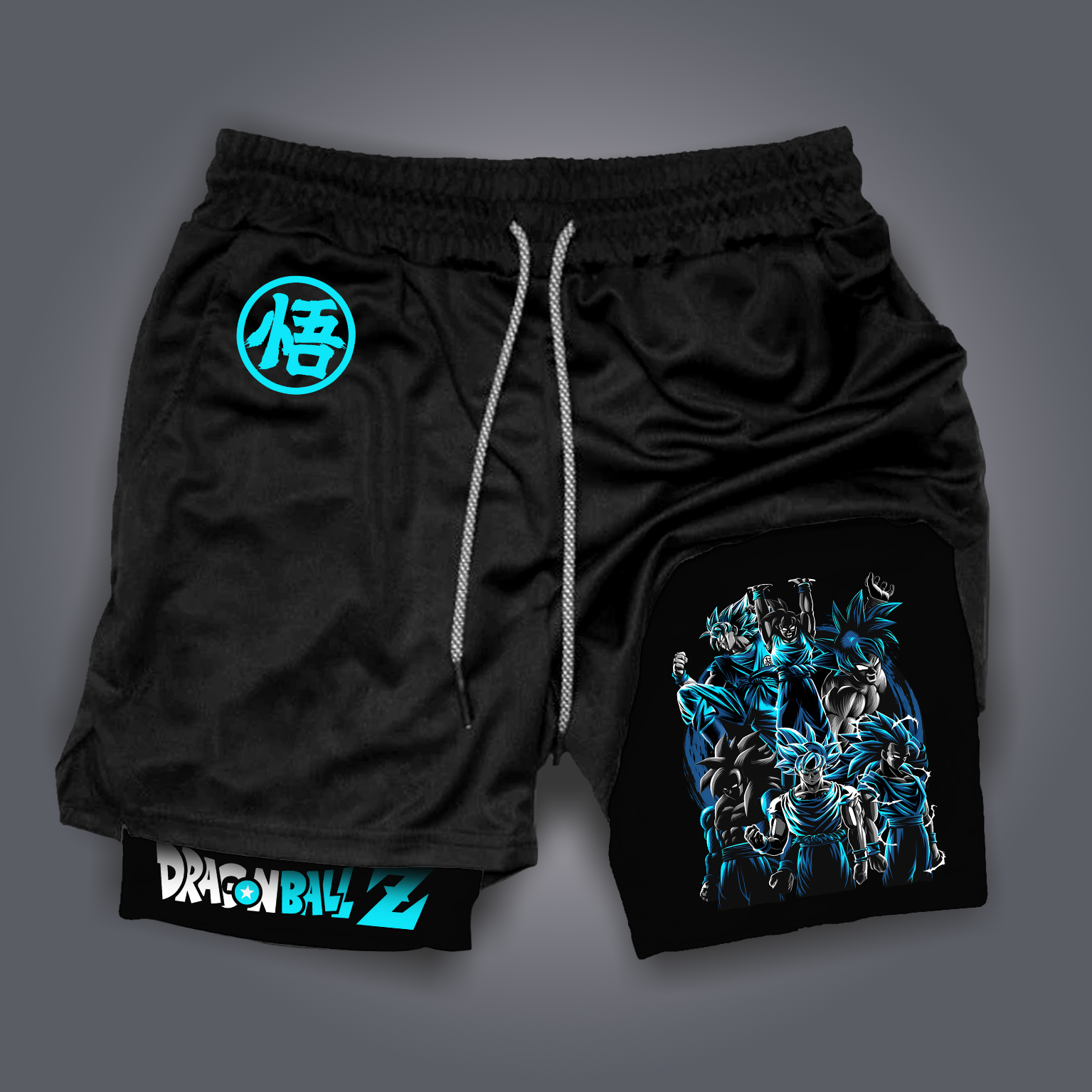 Unisex Casual Anime Streetwear Shorts-AnimeClothe