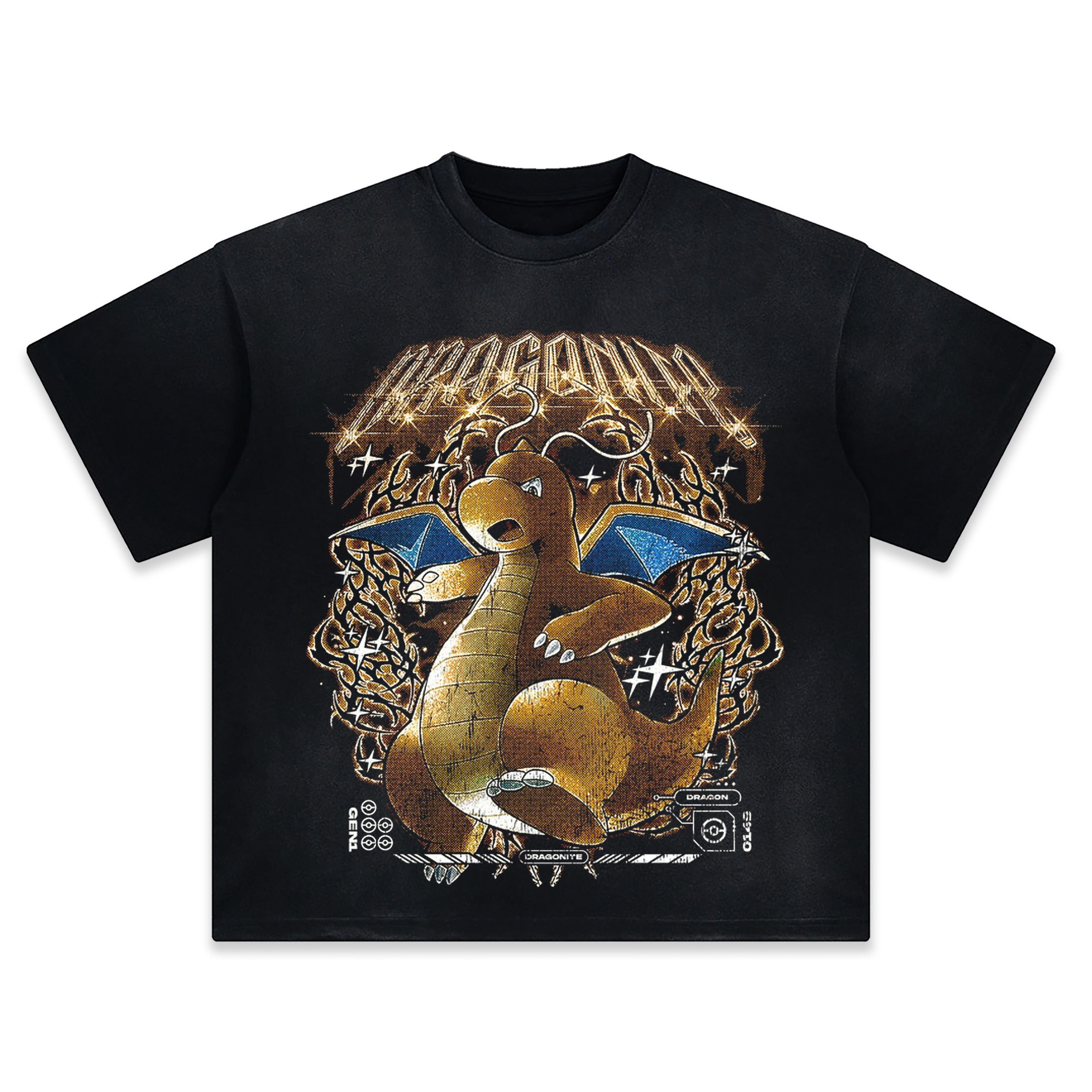 Unisex   Anime Inspired Vintage T-Shirt-AnimeClothe