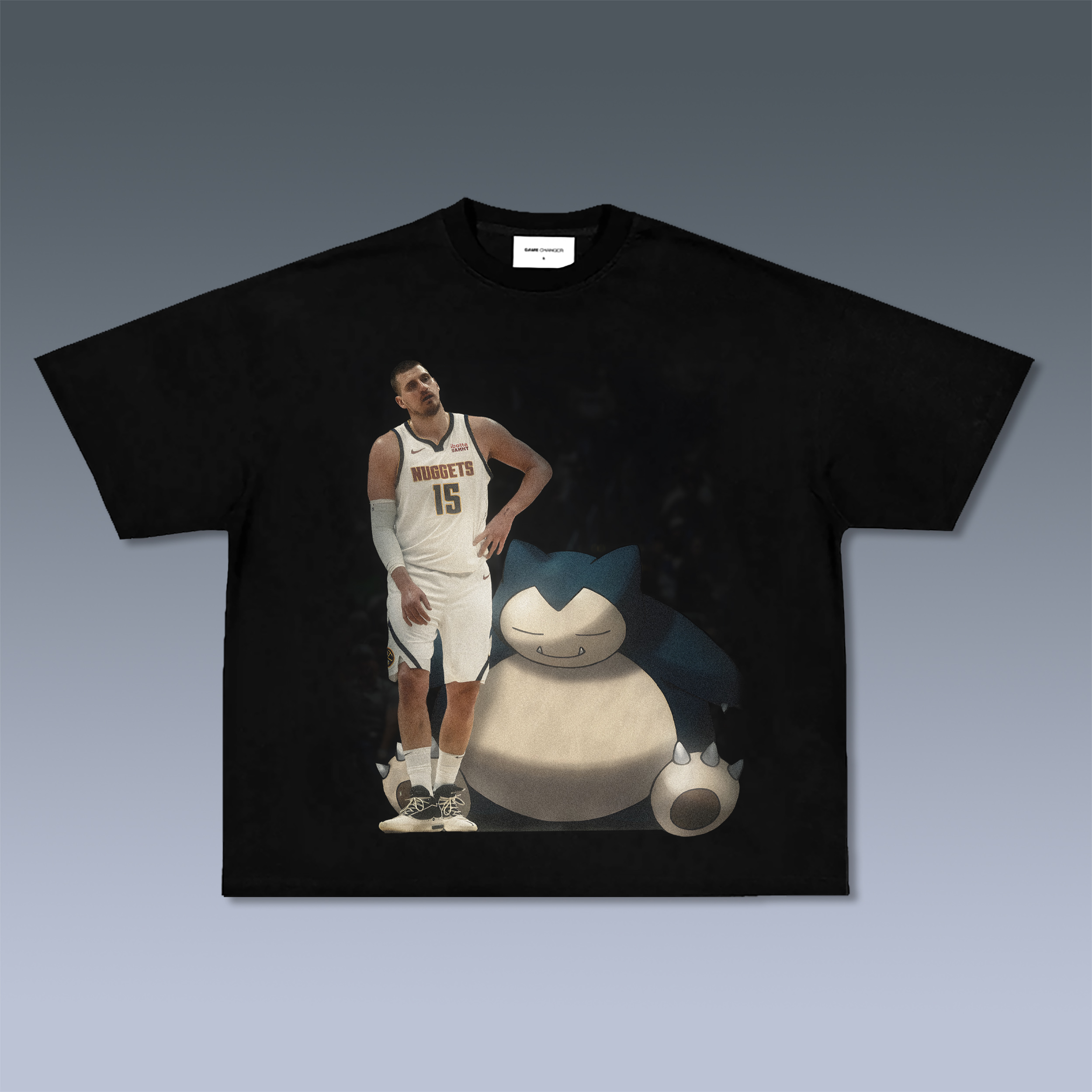 Unisex Vintage Tee丨 Nikola Jokic-AnimeClothe